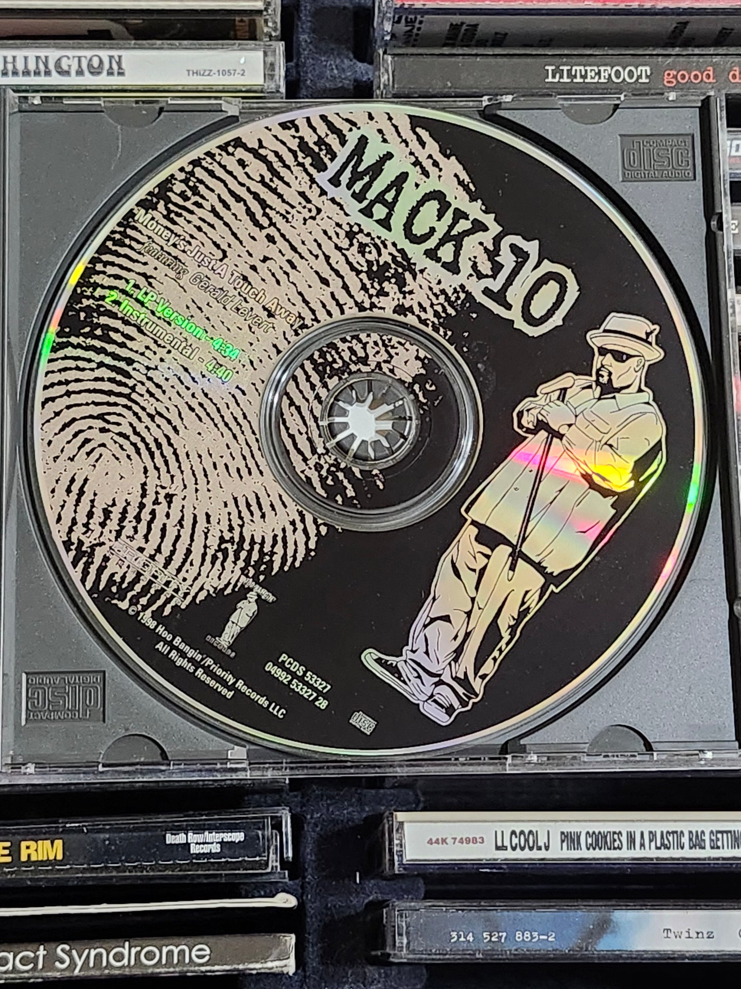 Mack 10 Money's Just a Touch Away CD Single Feat Gerald Levert