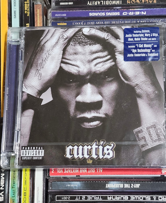 50 Cent Curtis CD New Super Jewel Case Import Rare OOP HTF Eminem G-Unit