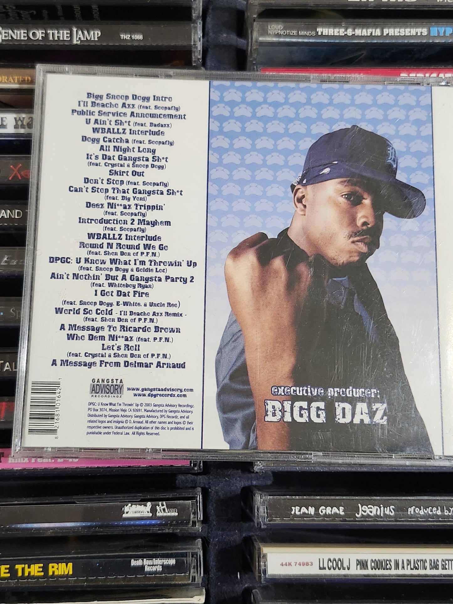 Daz U Know What I'm Throw N Up CD/DVD