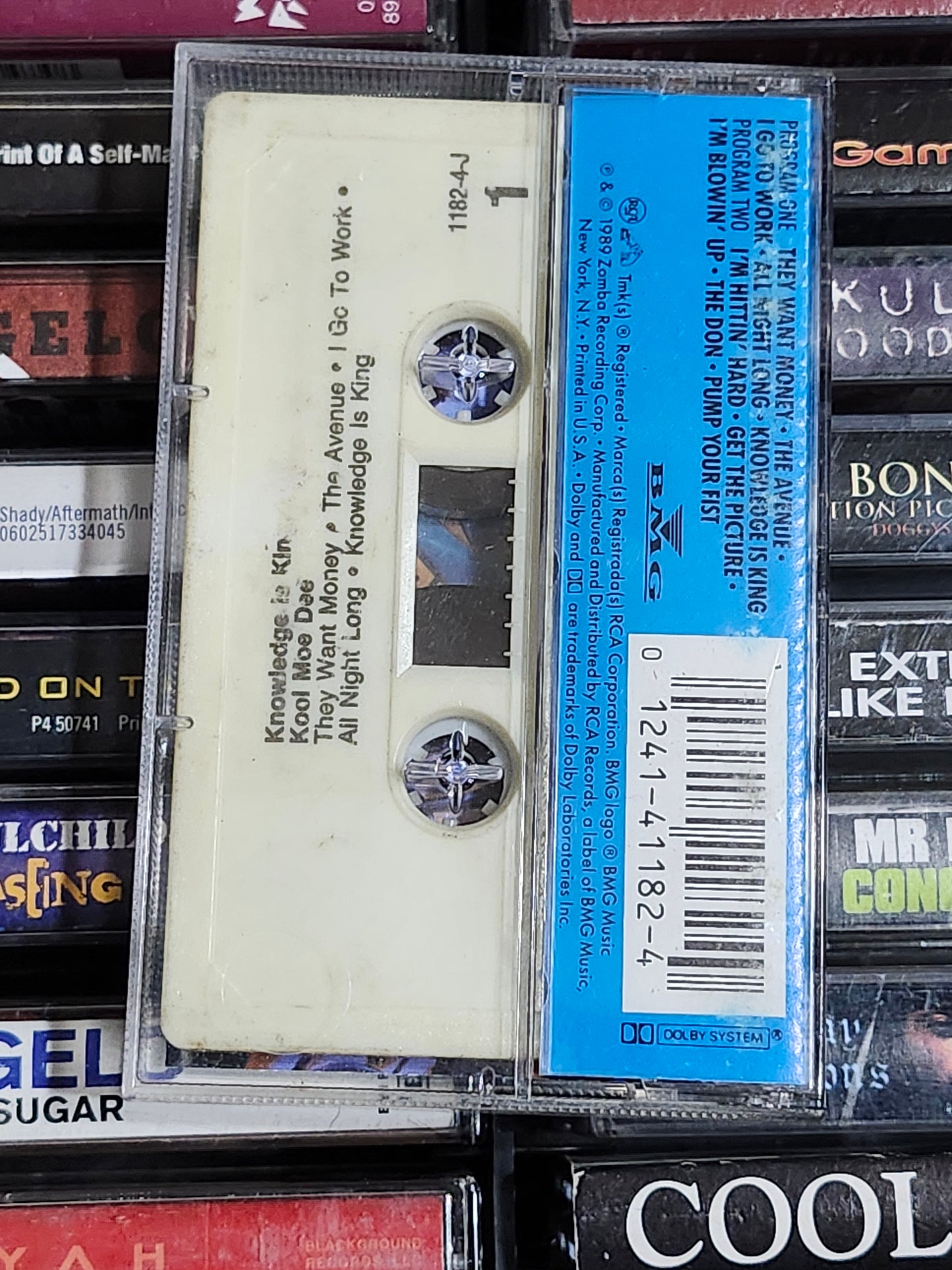 Kool Moe Dee Knowledge Is King Cassette
