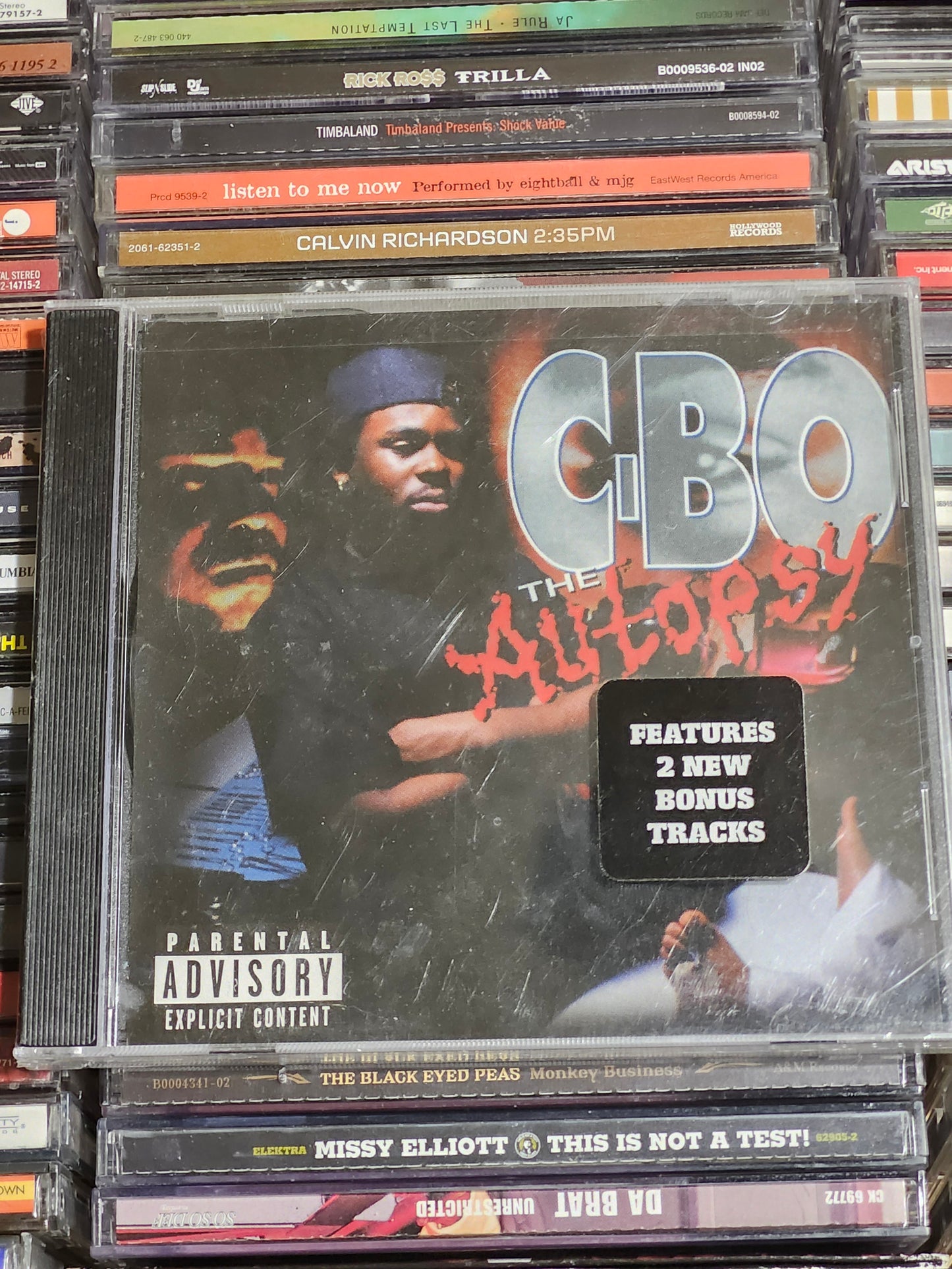 C-Bo The Autopsy CD New Sealed Fed-X Rare HTF OOP AWOL Sacramento Norcal Rap