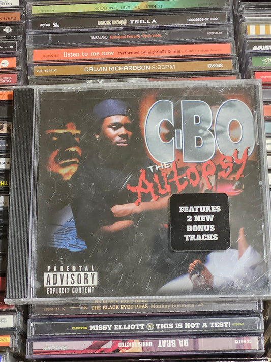 C-Bo The Autopsy CD New Sealed Fed-X Rare HTF OOP AWOL Sacramento Norcal Rap