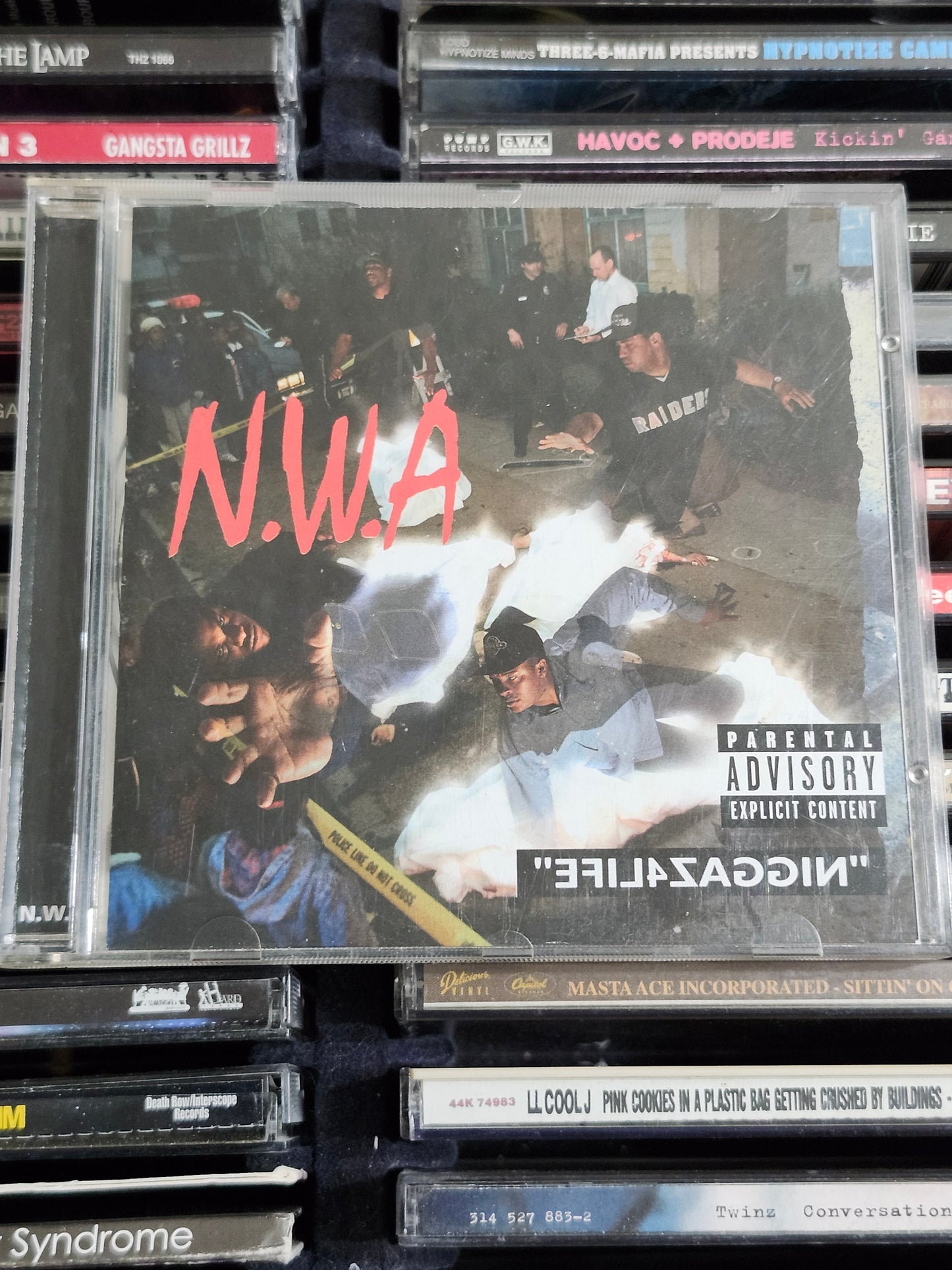 NWA Efil4Zaggin CD N.W.A.