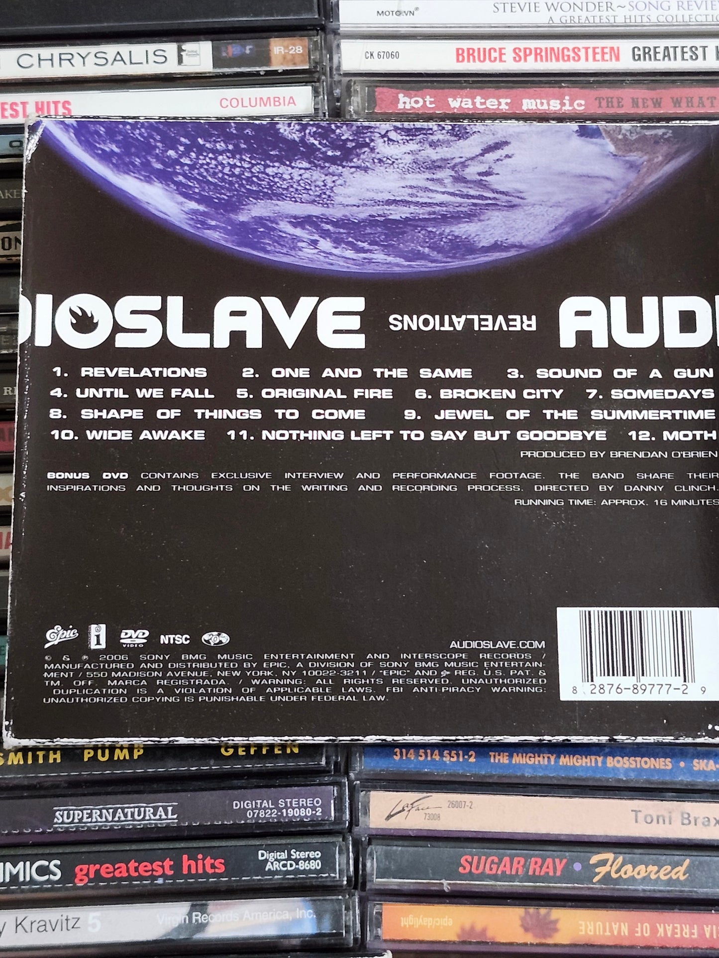 Audioslave Revelations CD & DVD Chris Cornell
