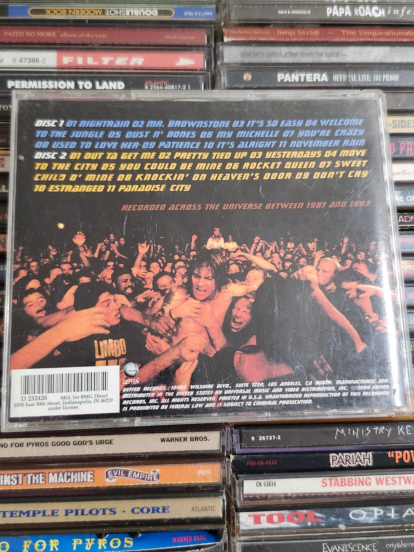 Guns N' Roses: Live Era '87-'93 CD