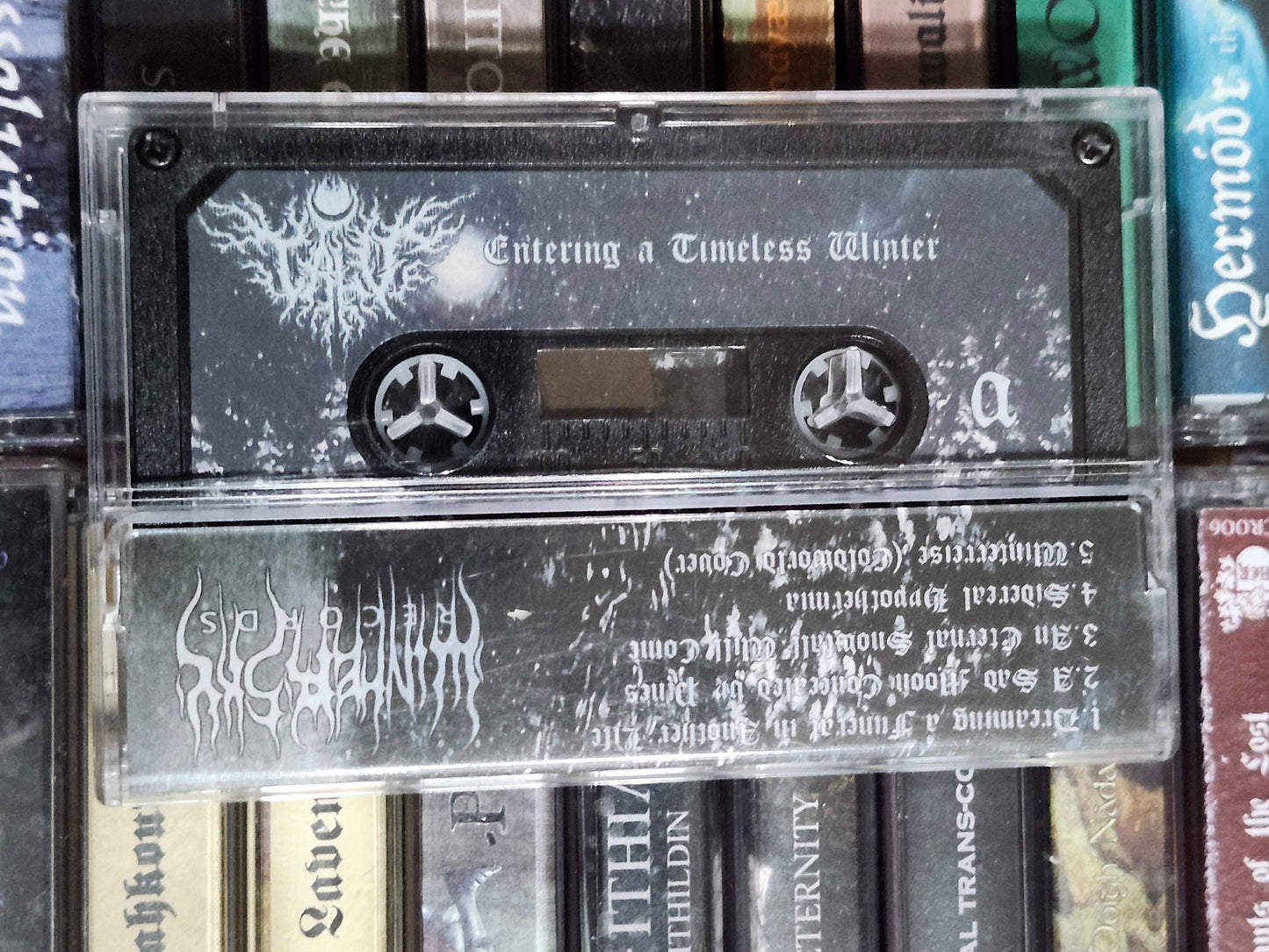 Talv Entering A Timeless Winter Cassette Black Metal Rare HTF OOP