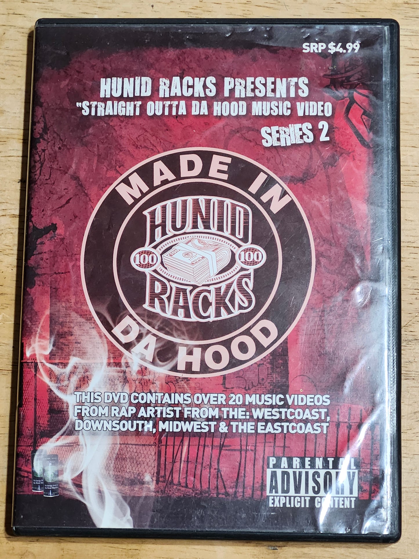 Hunid Racks Staight Outta Da Hood Music   2 DVD Shake Da Mayor Philthy Rich