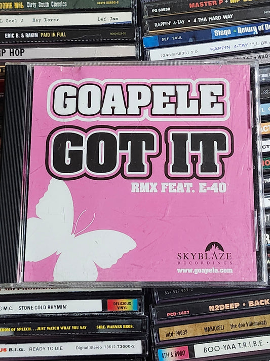 Goapele Got It CD E-40 Single Rare HTF OOP Bay Area