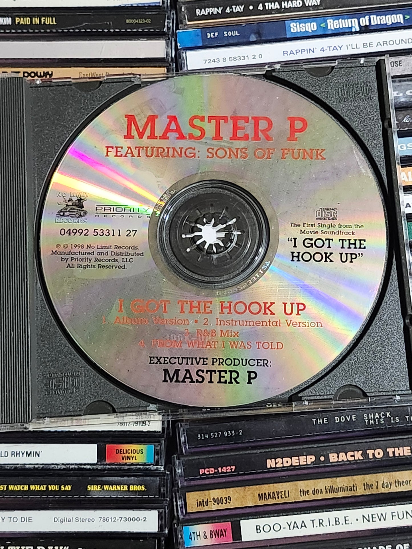 Master P I Got The Hook Up CD Single No Limit Soulja Slim