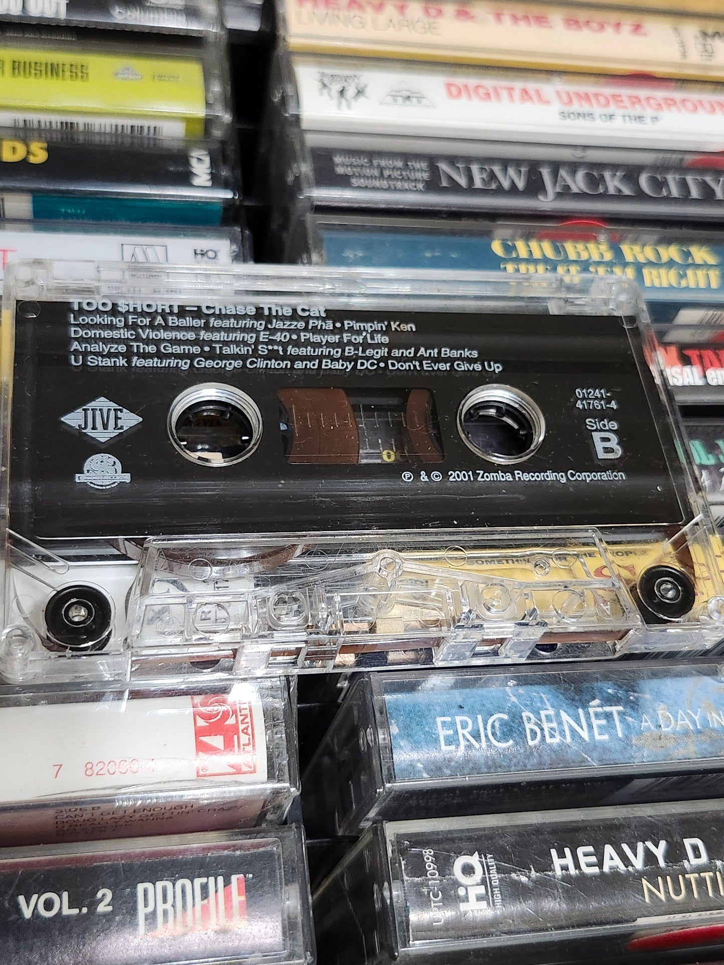Too Short Chase The Cat Cassette Rare HTF OOP