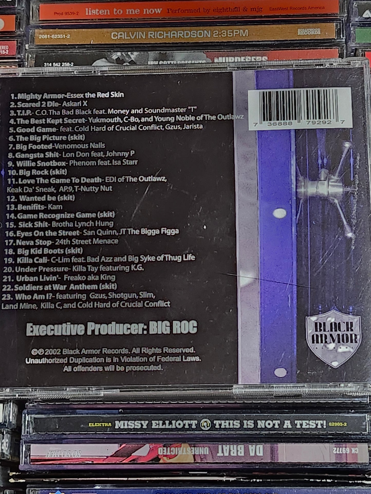 Black Armor Records Best Kept Secretz Vol 1 CD T Nutty Brotha Lynch Killa Tay