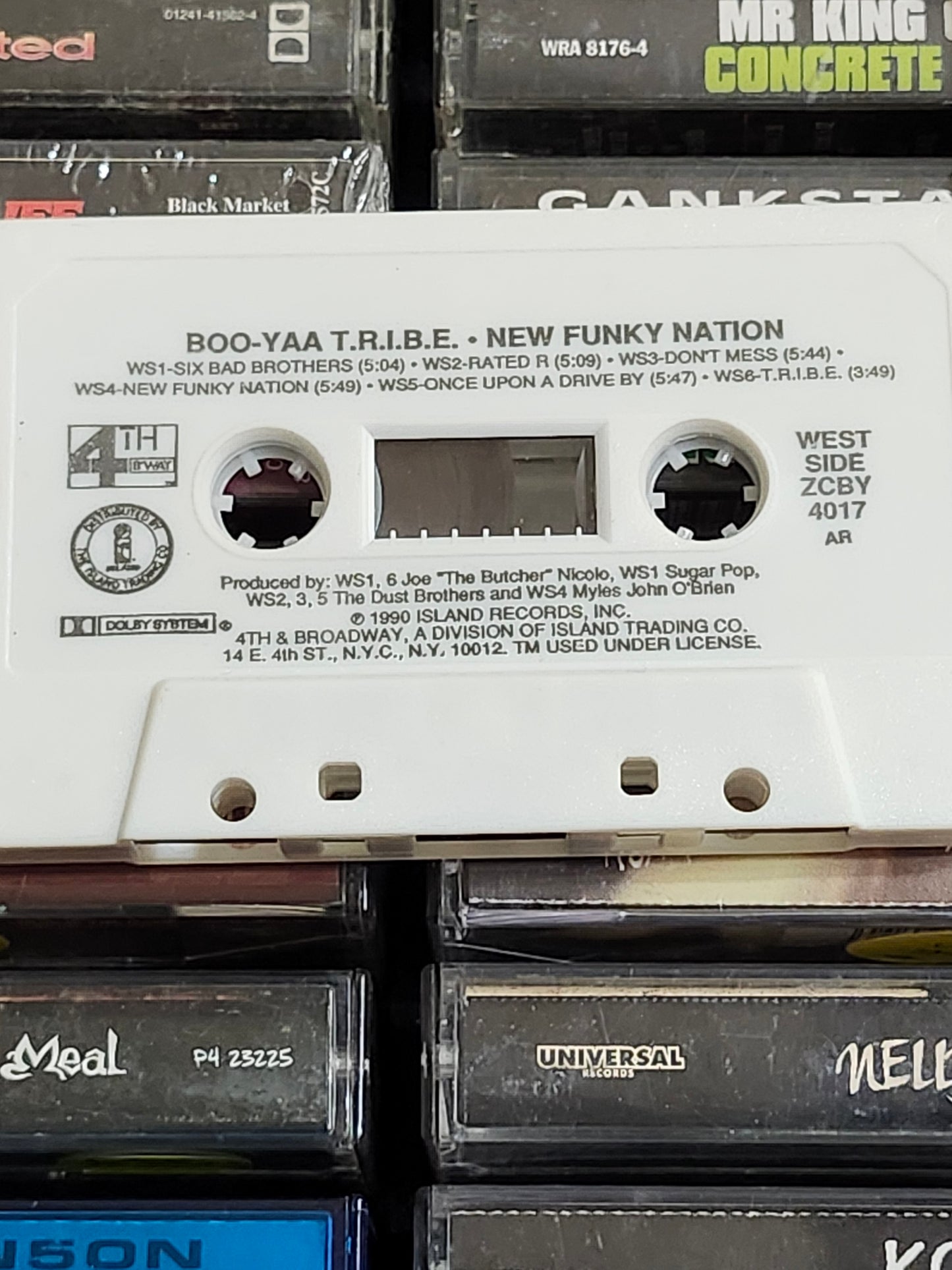 Boo-Yaa Tribe New Funky Nation Cassette