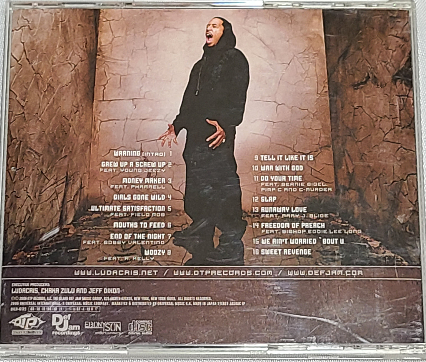 Ludacris Release Therapy CD Japanese OBI Rare HTF Import