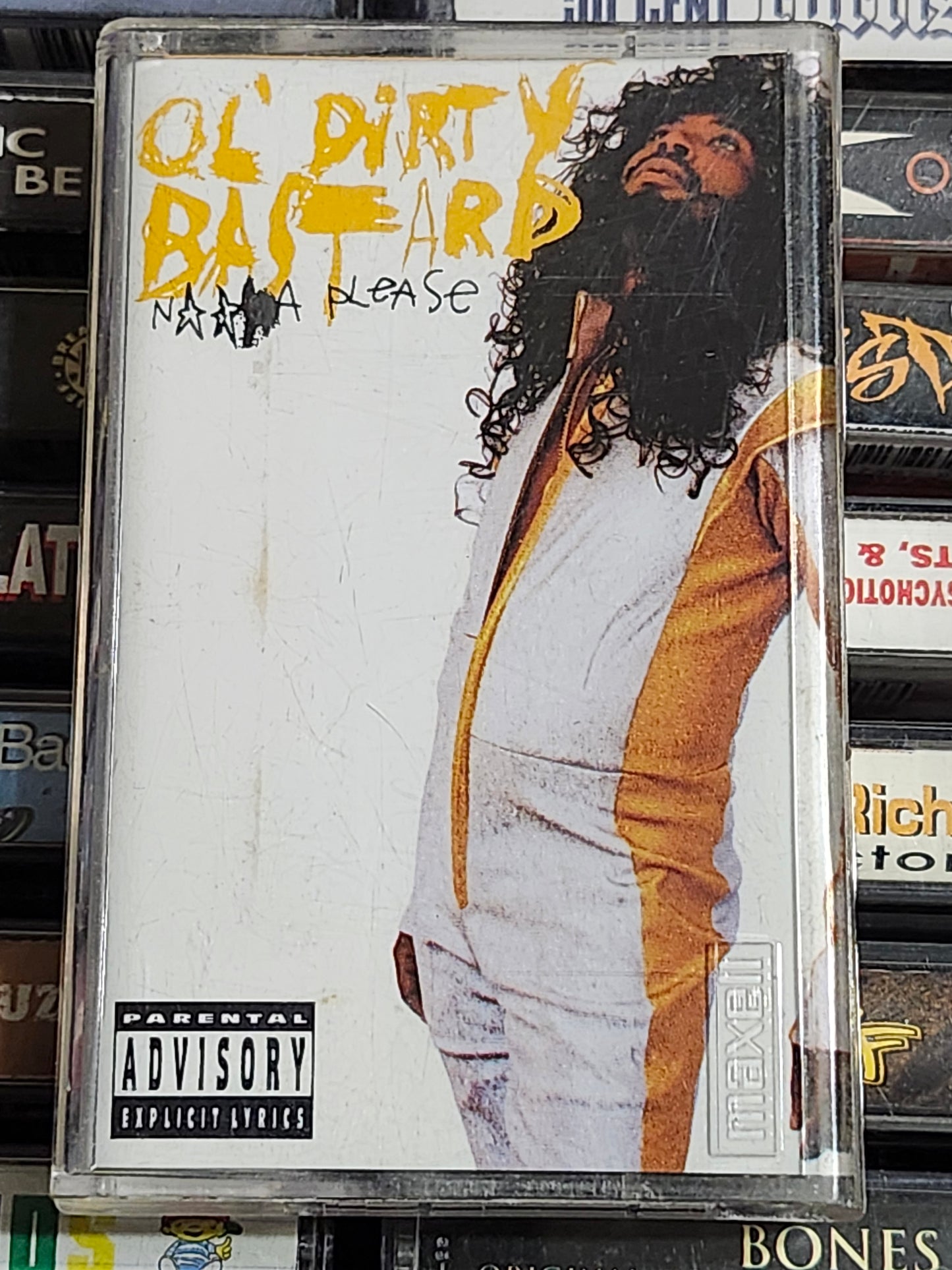 Ol’ Dirty Bastard N*gga Please Cassette Wu-Tang Nigga
