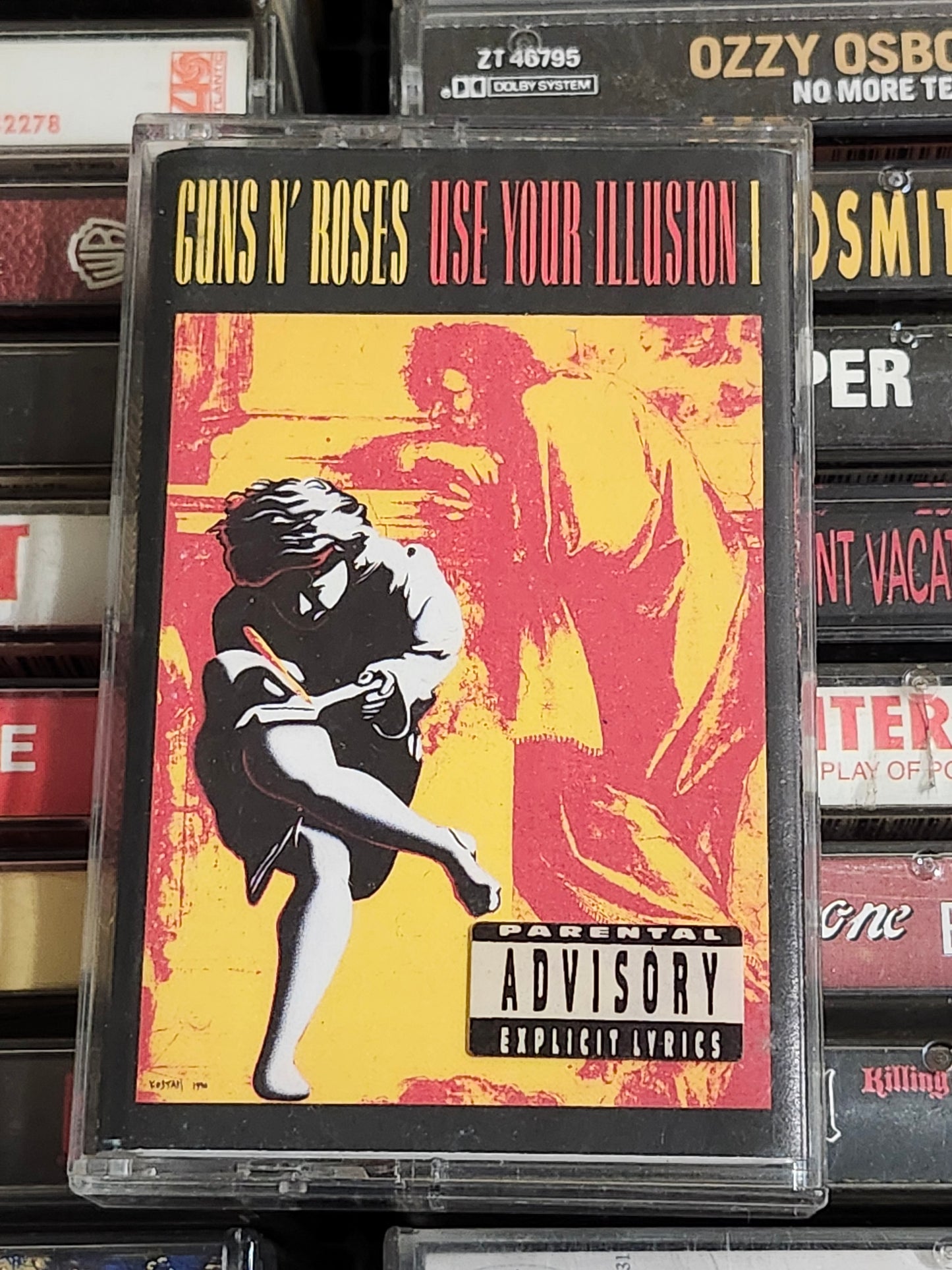 Guns N' Roses Use Your Illusion I Cassette Tape