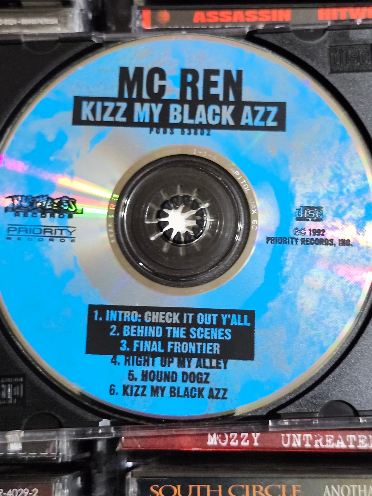 MC Ren Kizz My Black Azz CD EP NWA Rare HTF OOP