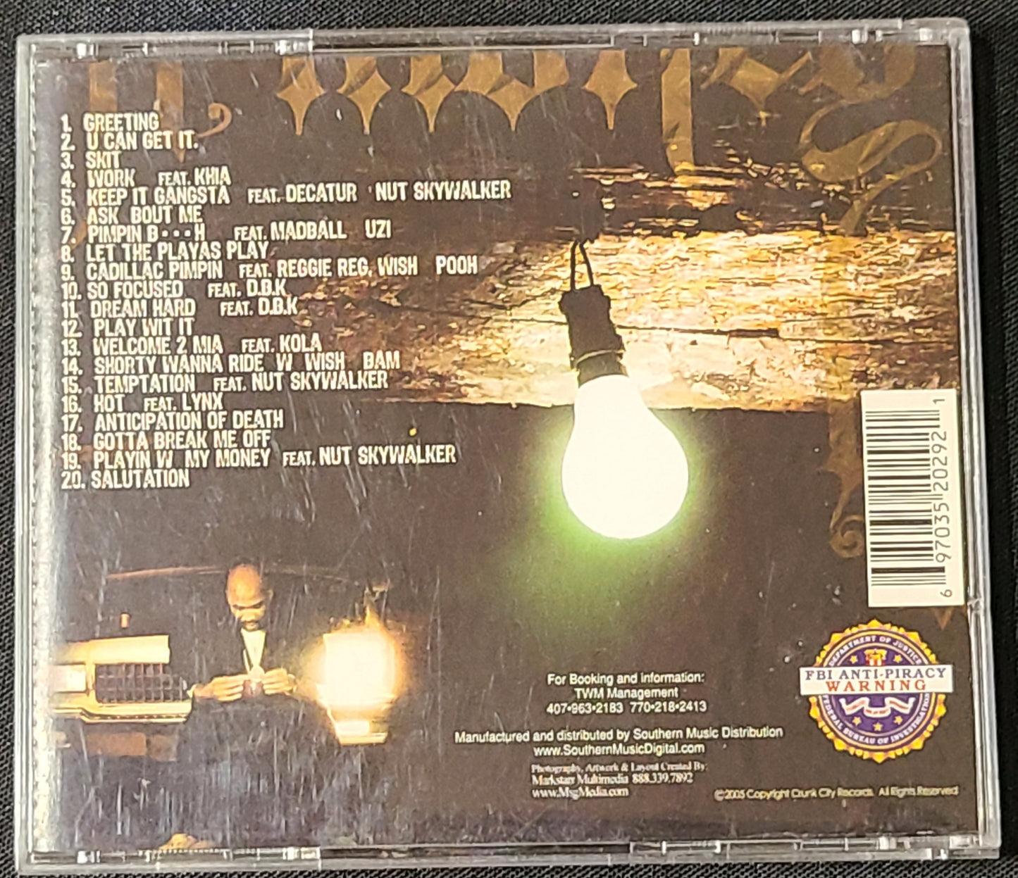 JT Money Undeniable CD