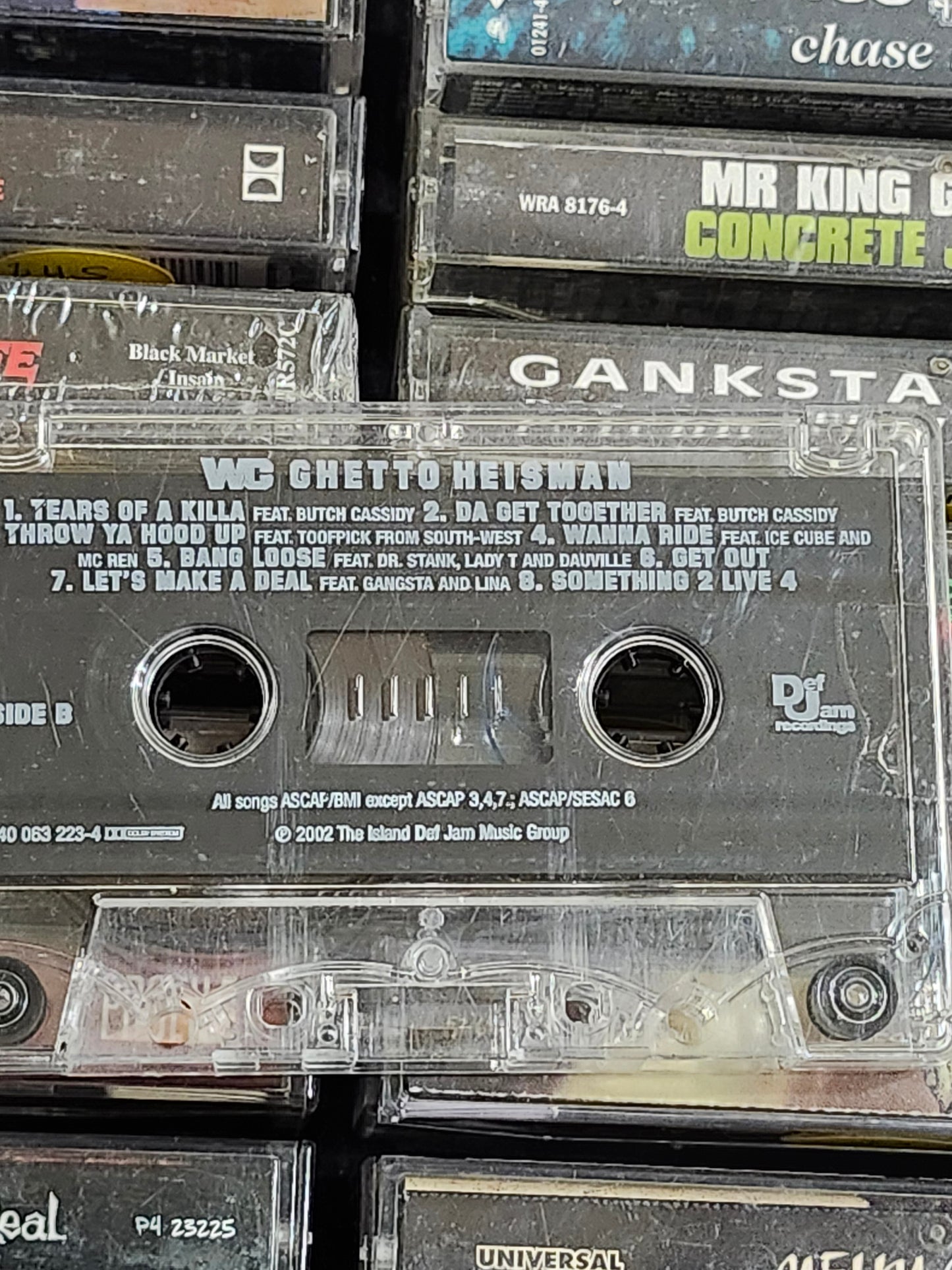 WC Ghetto Heisman Cassette Rare HTF OOP