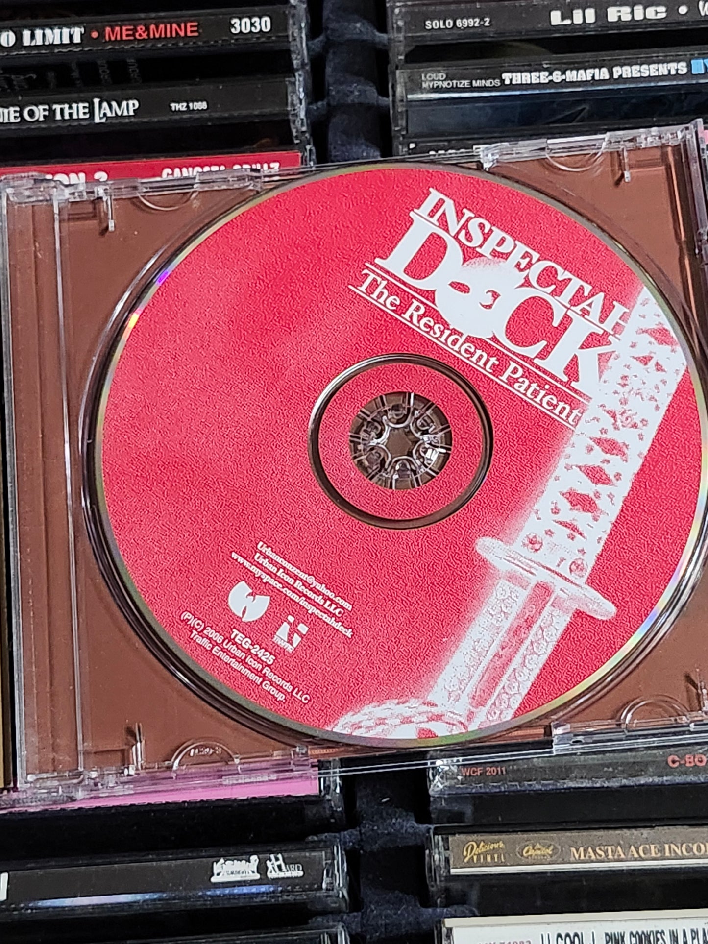 Inspectah Deck -Resident Patient CD Wu-Tang Rare HTF OOP