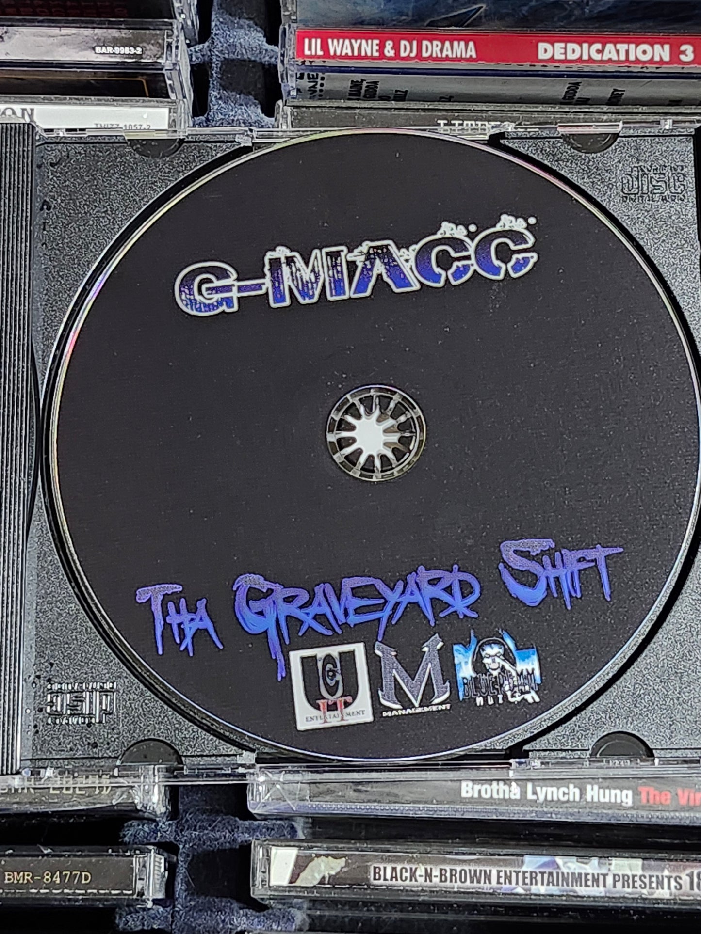 G-Macc The Graveyard Shift CD Messy Marv Brotha Lynch Luni Coleone Rare HTF OOP