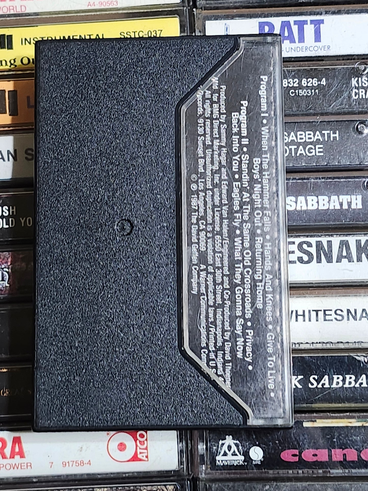 Sammy Hagar Cassette Tape