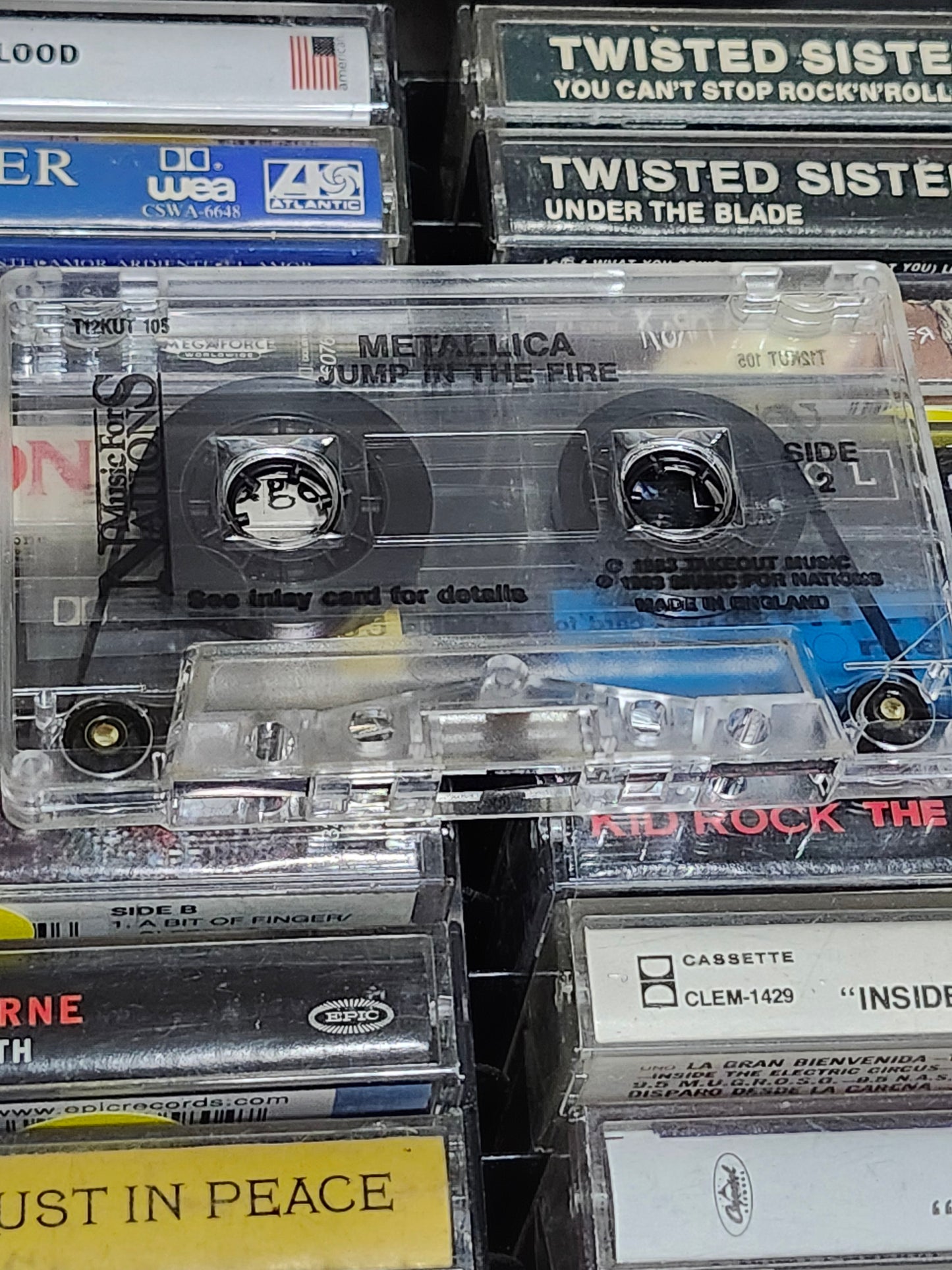 Metallica - Jump In The Fire Cassette