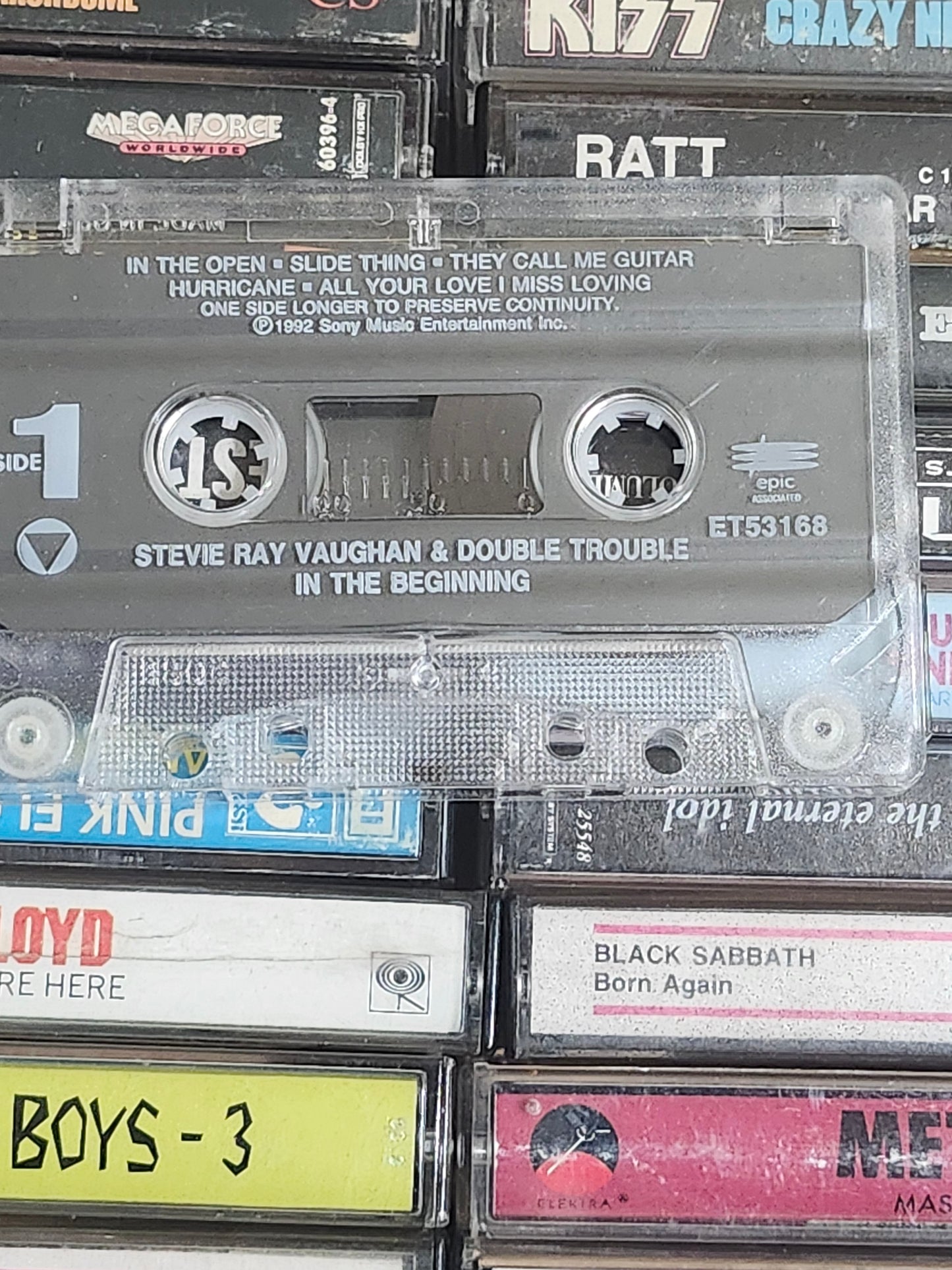 Stevie Ray Vaughan & Double Trouble LIVE! 1980 In The Beginning Cassette Tape