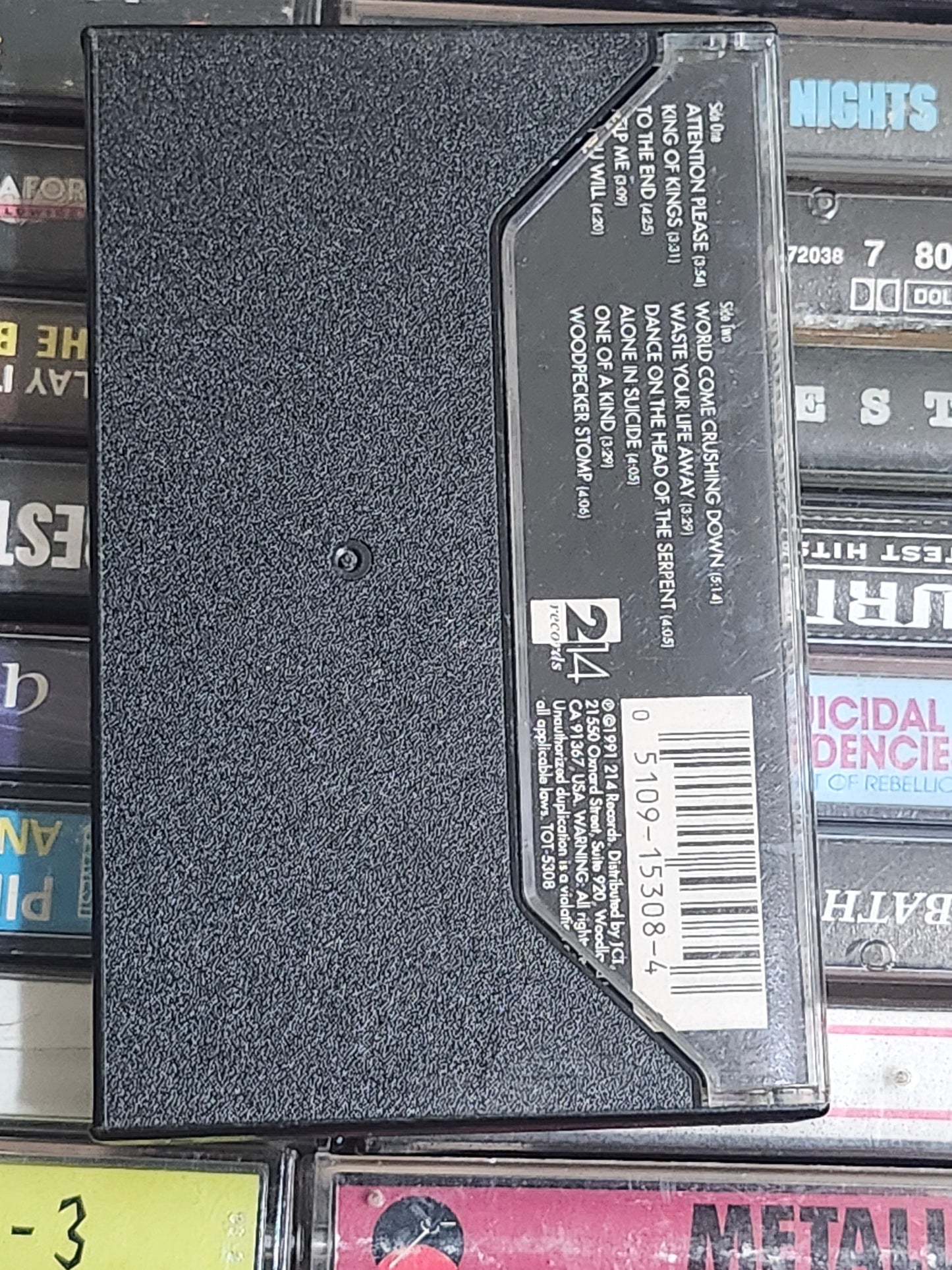 Ultimate Metal Cassette Tape Whitecross Zion Deliverance Xalt Bloodgood