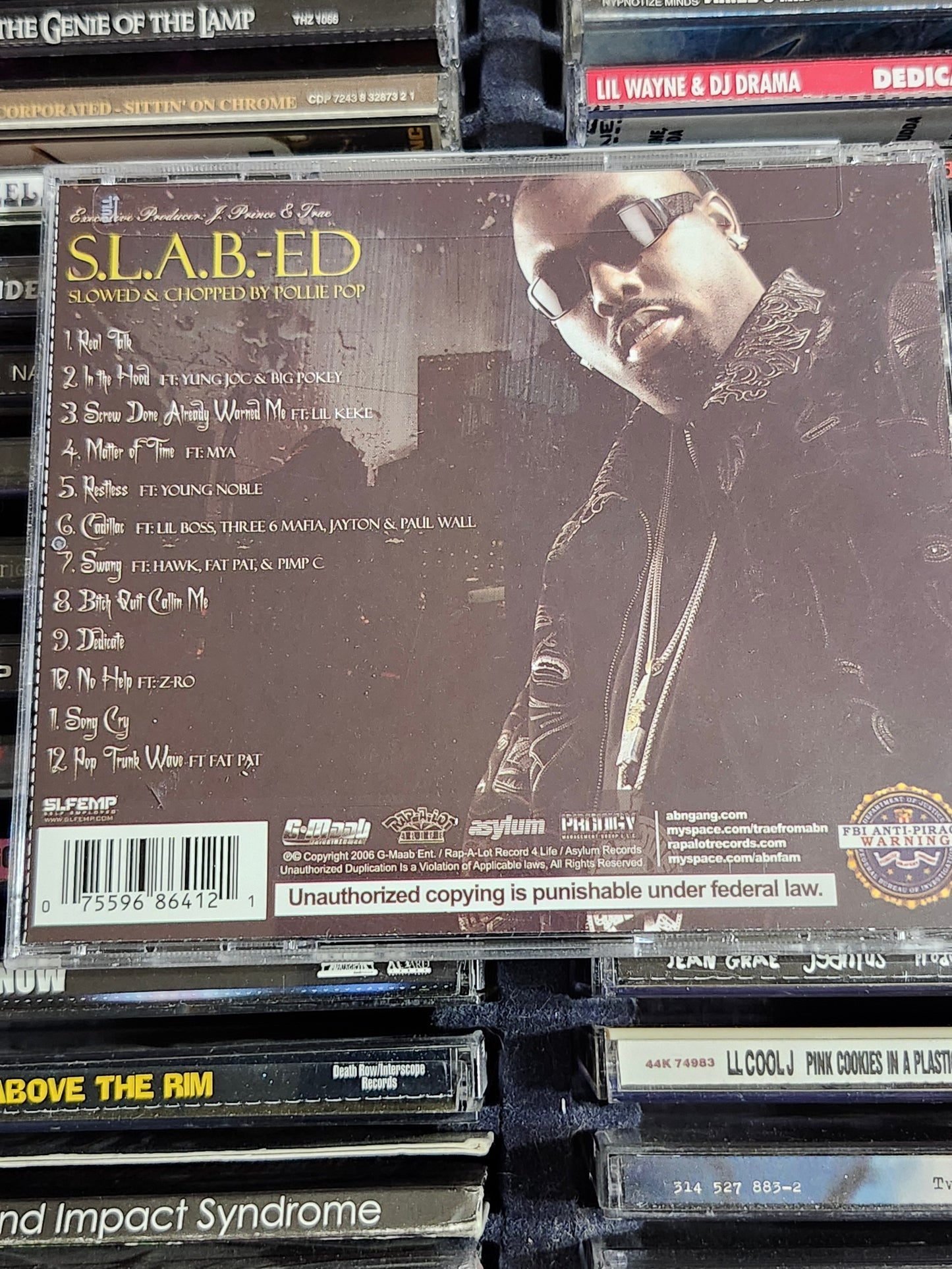 Trae The Truth - Restless CD Houston Rap Screwed Pimp C Three 6 Mafia Z-ro