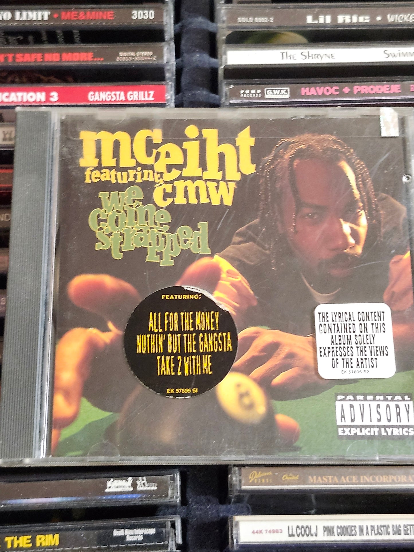 MC Eiht featuring CMW - We Come Strapped CD