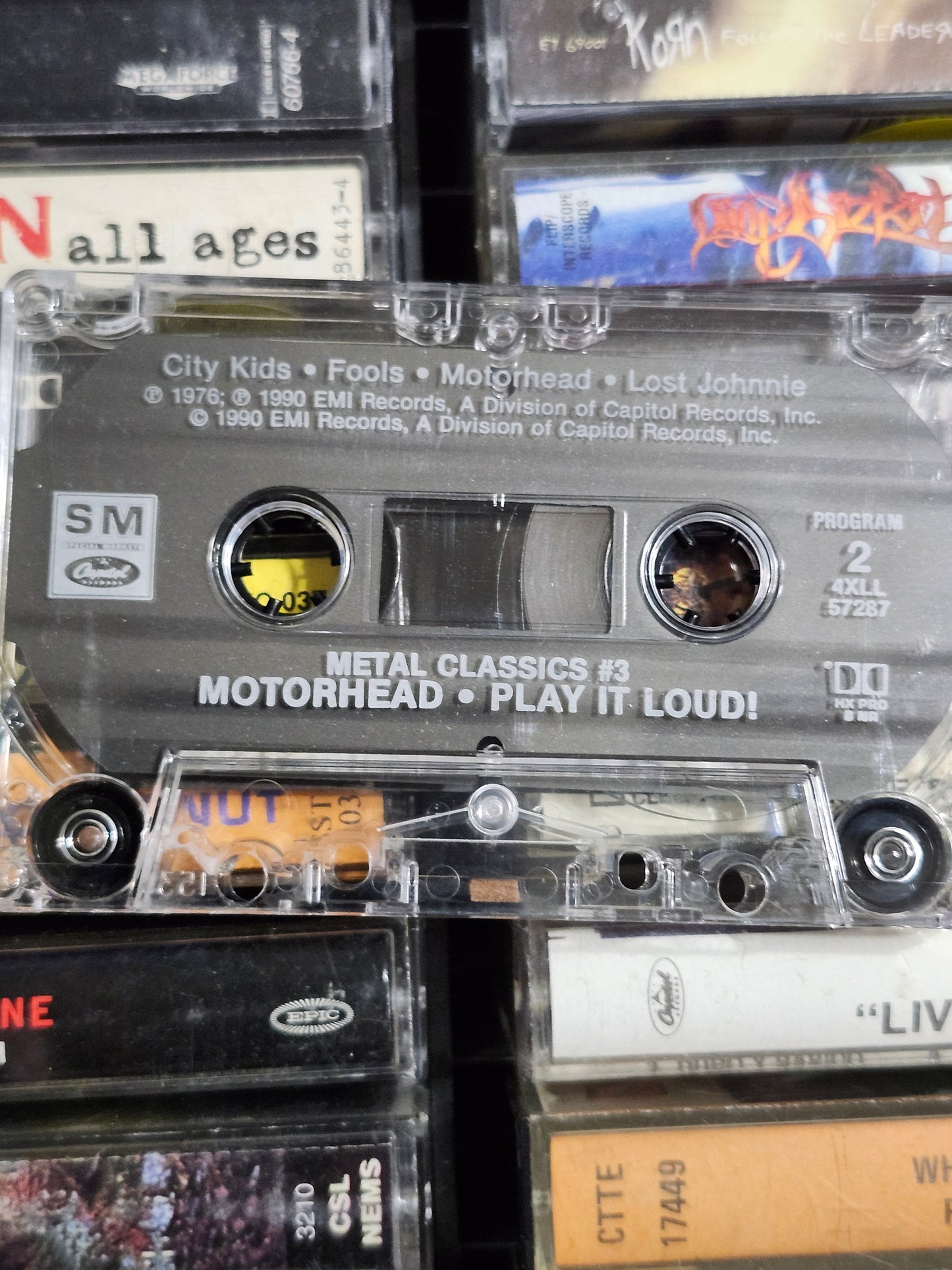 Motorhead Play It Loud! The Best Of Cassette