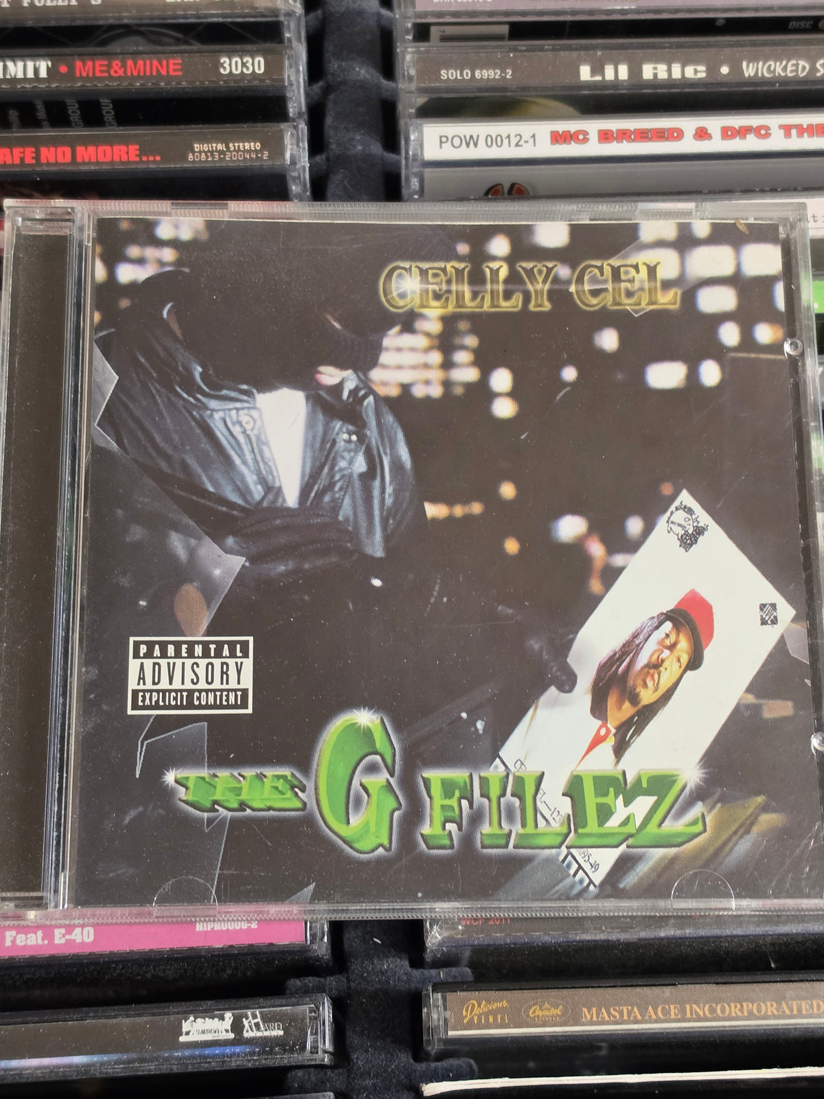Celly Cel The G Filez CD Rare HTF OOP