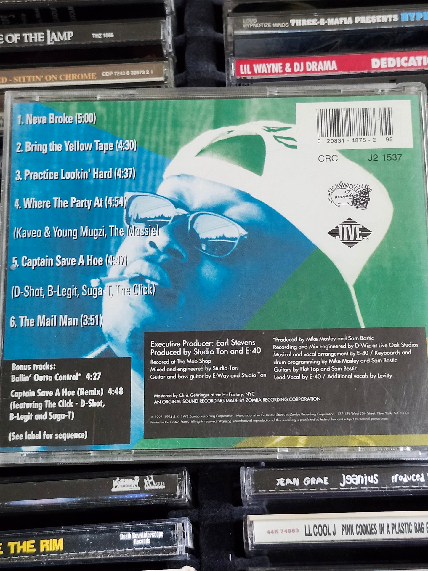 E-40 The Mail Man CD The Click