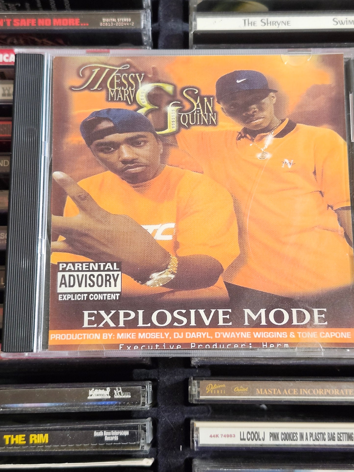 Messy Marv & San Quinn Explosive Mode CD Rare HTF OOP