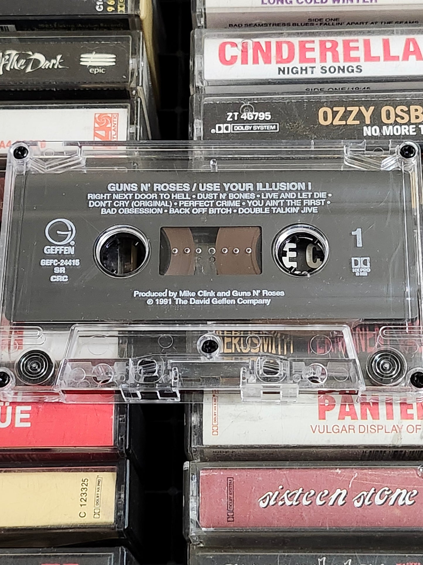 Guns N' Roses Use Your Illusion I Cassette Tape