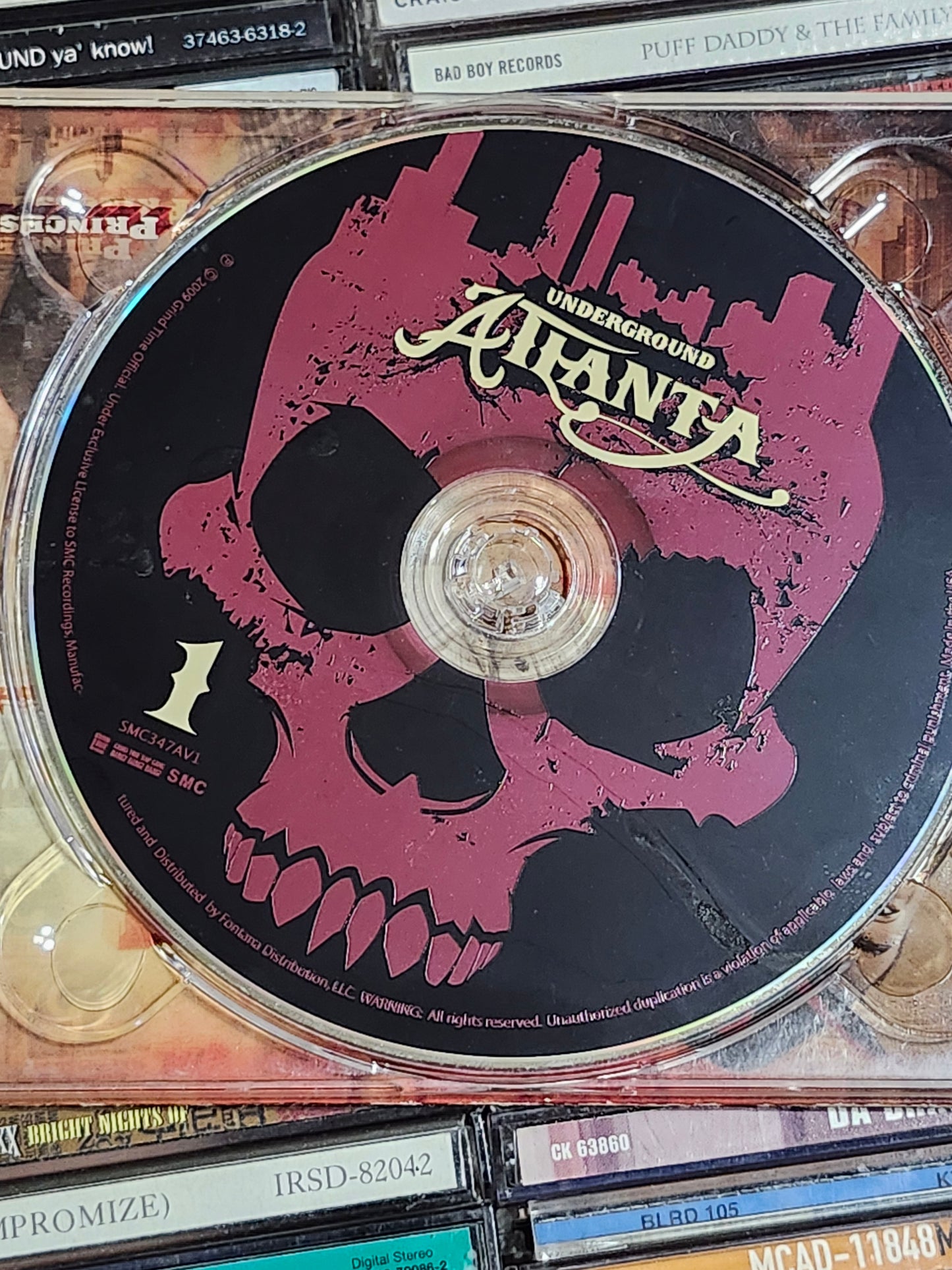 Killer Mike Underground Atlanta CD Rare HTF OOP Gucci Mane OJ Da Juiceman Cy Hi