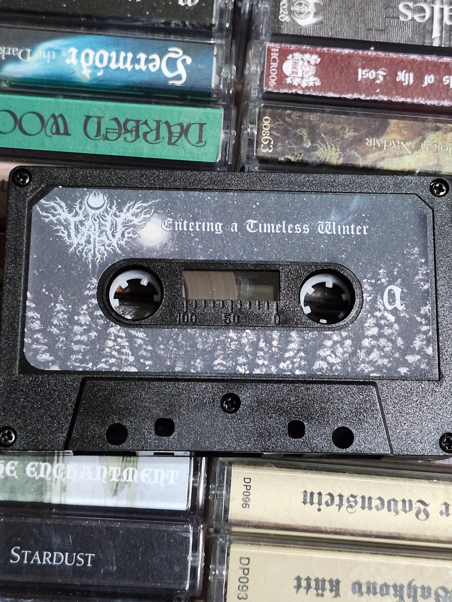 Talv Entering A Timeless Winter Cassette Black Metal Rare HTF OOP