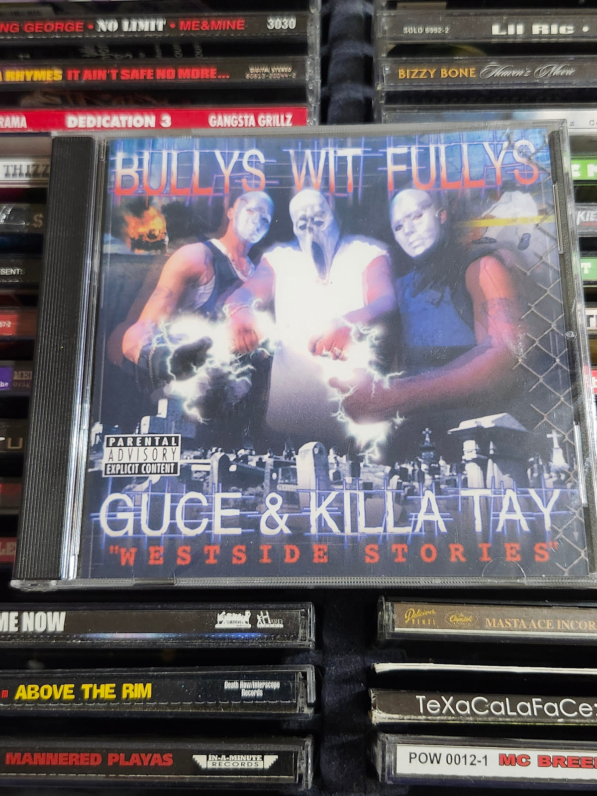 Guce & Killa Tay Bullys Wit Fullys - Westside Stories CD New Rare HTF OOP