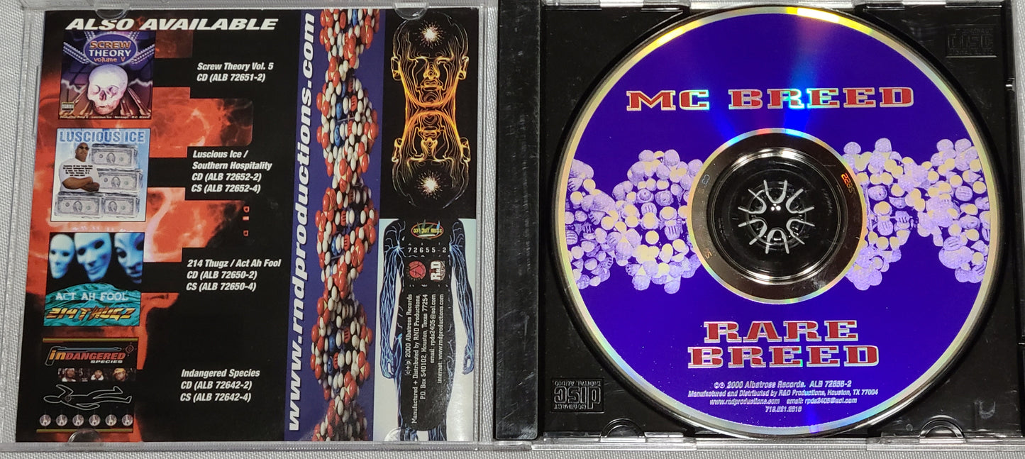 Rare Breed MC Breed CD Rap Hip-hop HTF