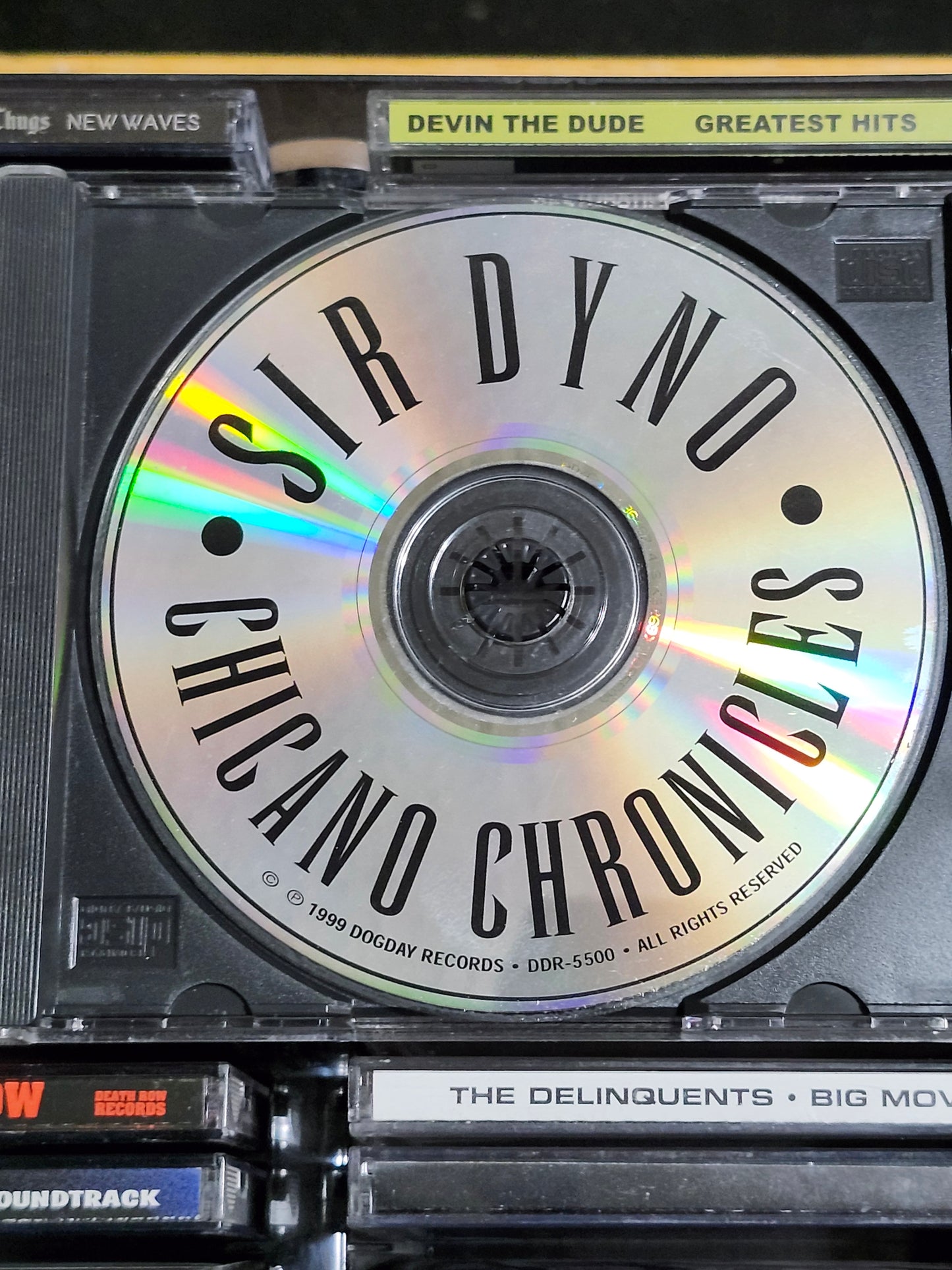 Sir Dyno Chicano Chronicles CD Darkroom Familia Norteno Rap OOP HTF Rare