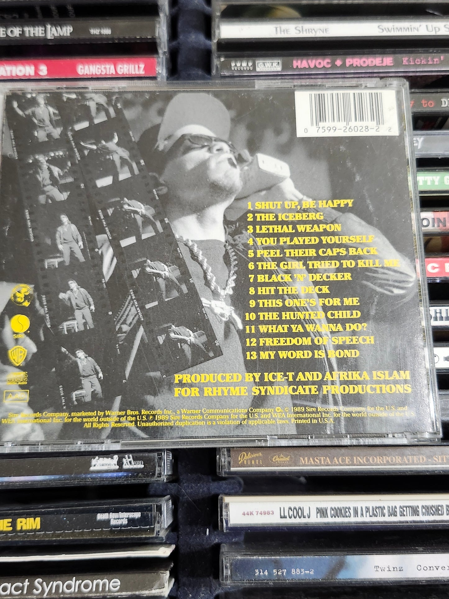 Ice-T The Iceberg/Freedom of Speech CD