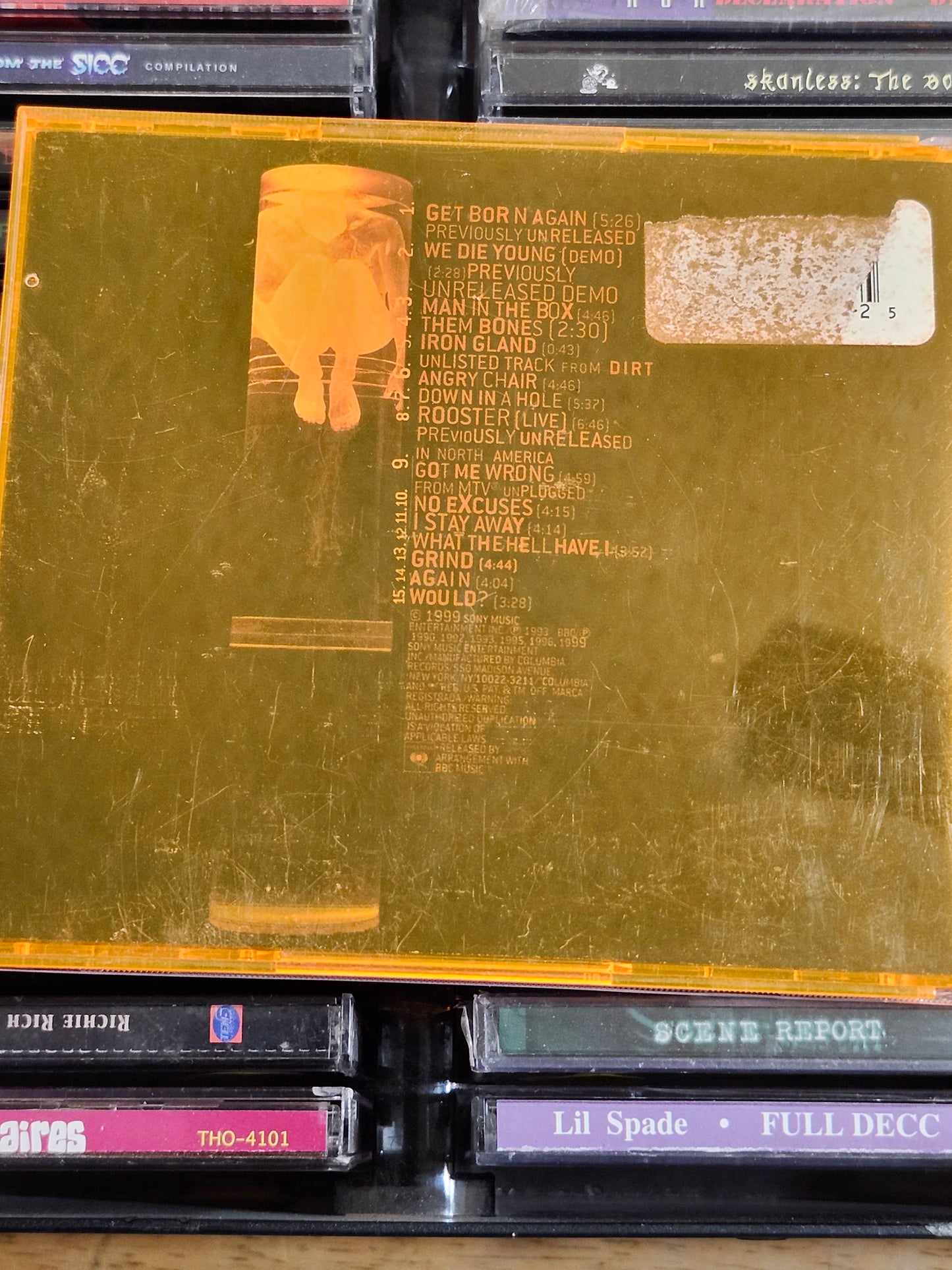 Alice In Chains Nothing Safe Best of the Box CD