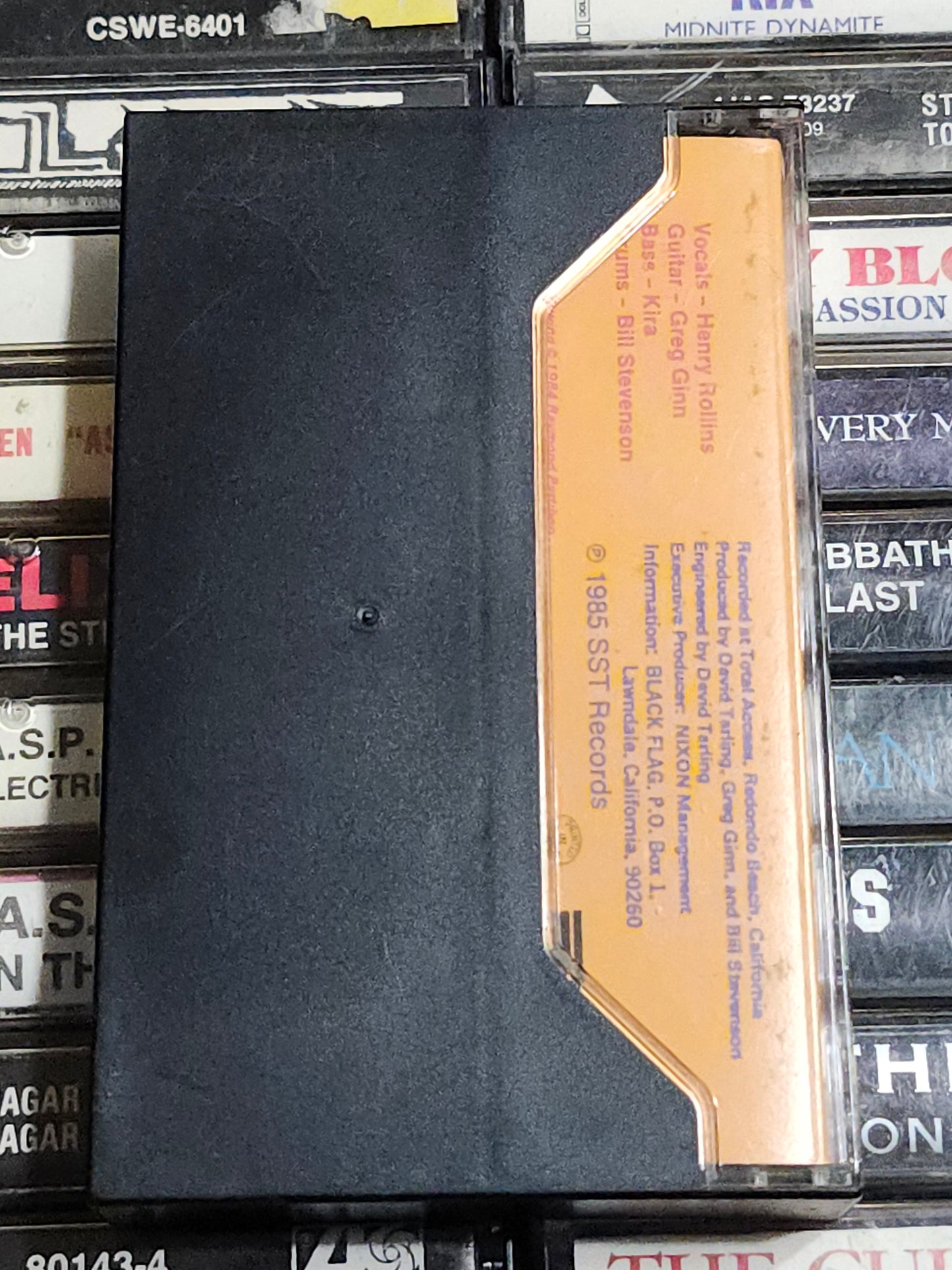 Black Flag Loose Nut Cassette