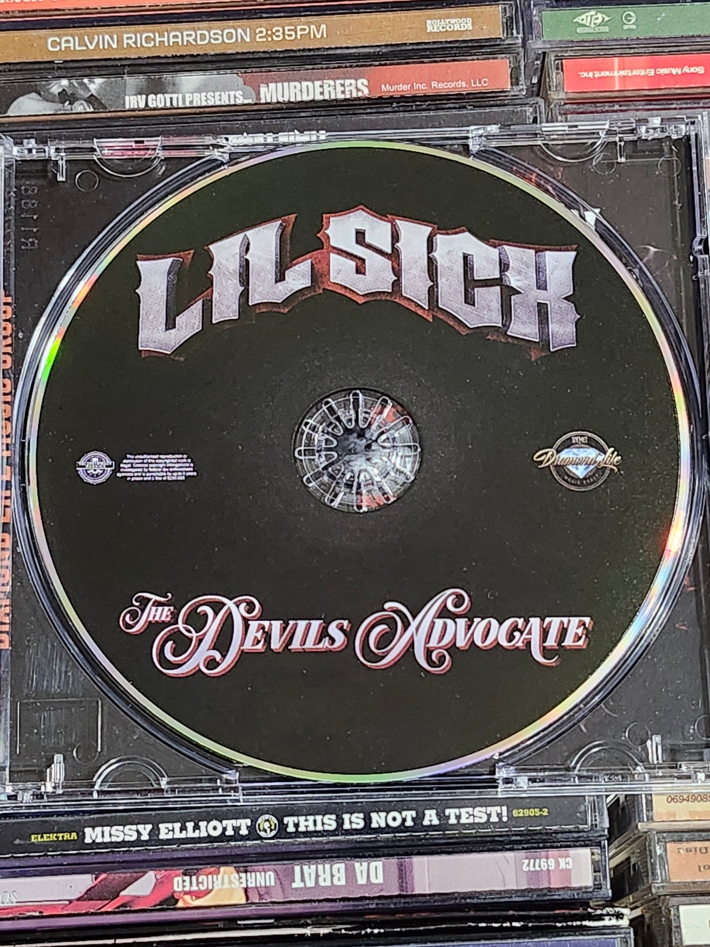 Lil Sicx The Devil's Advocate CD Cali Norcal Horrorcore Rap Brotha Lynch