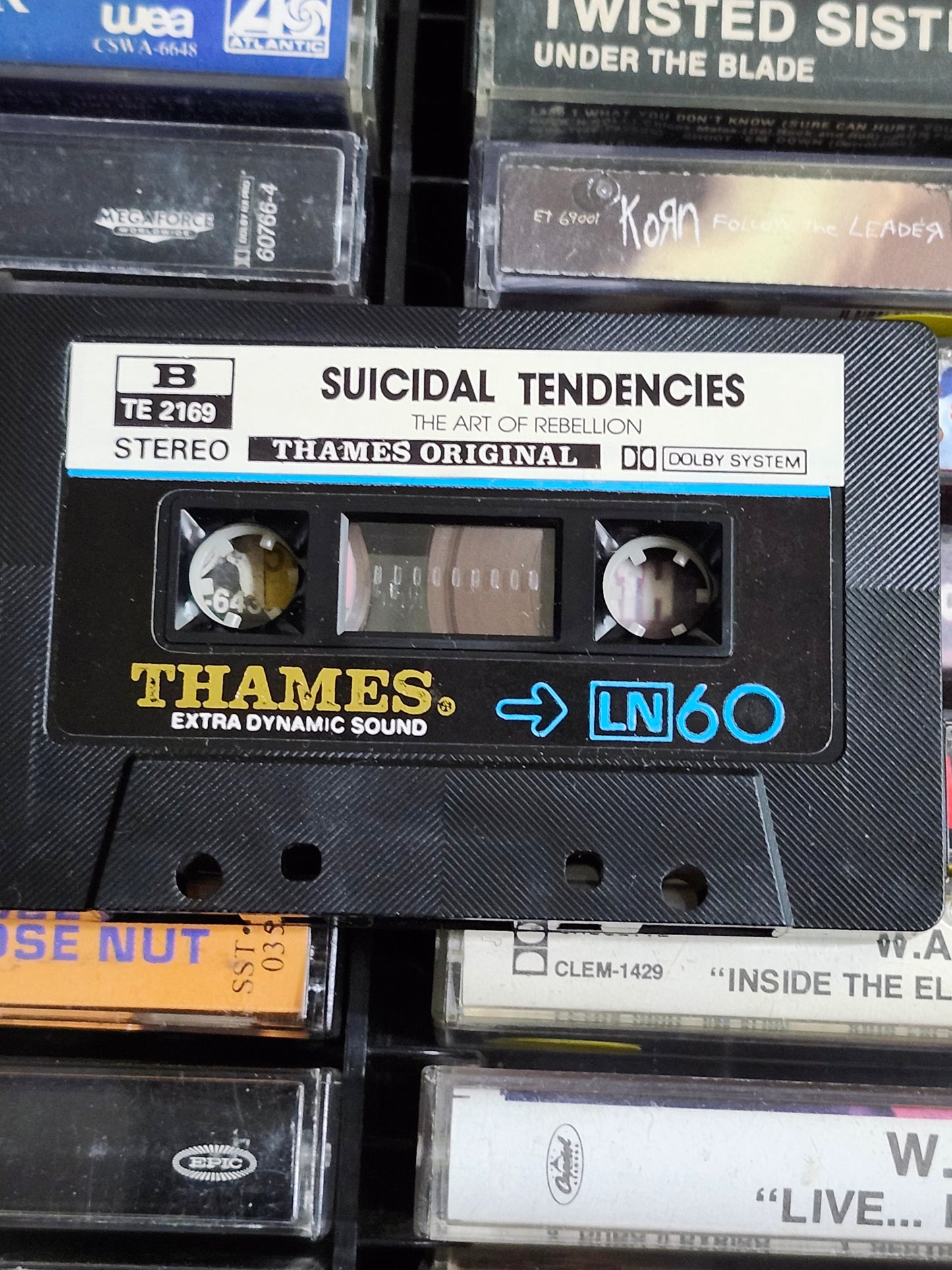 Suicidal Tendencies Art Of Rebellion Cassette