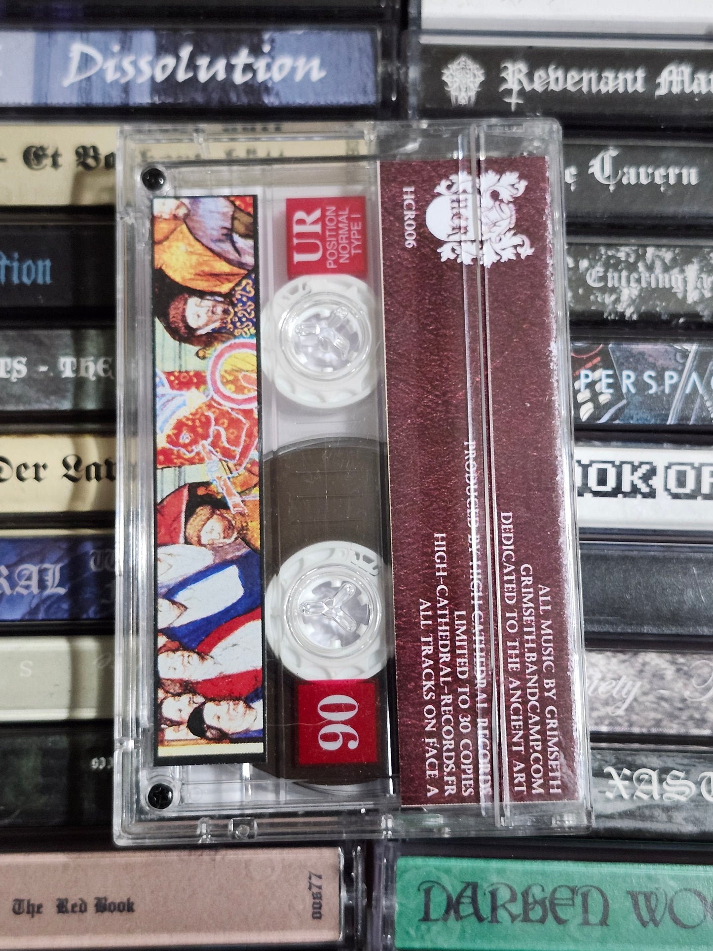 Grimseth Ancient Tales Of The Lost Cassette Rare HTF OOP Metal