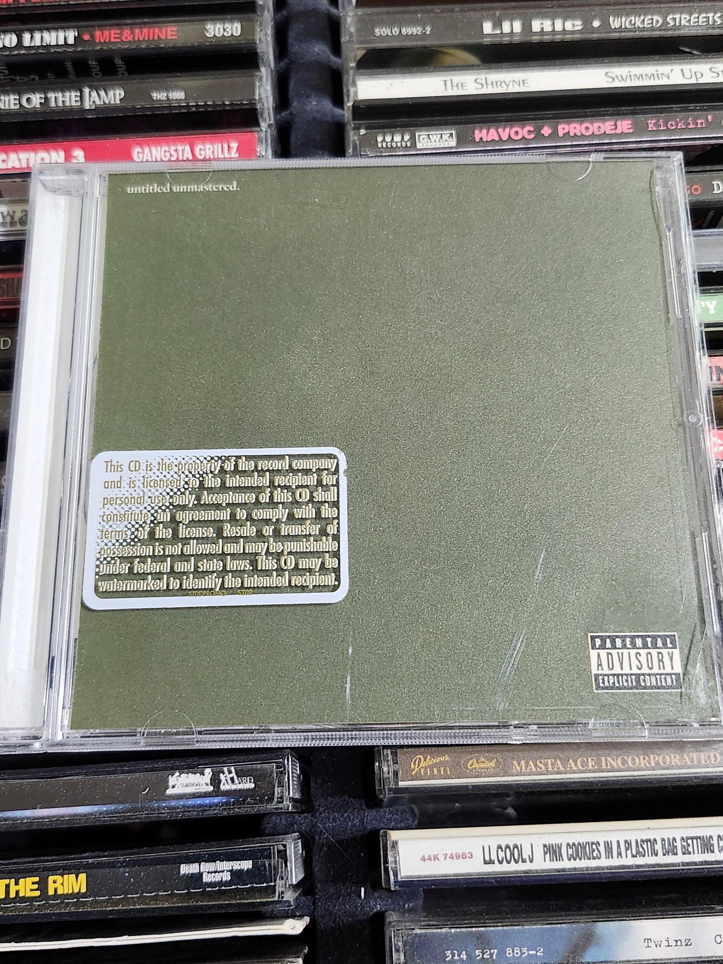 Kendrick Lamar - untitled unmastered CD