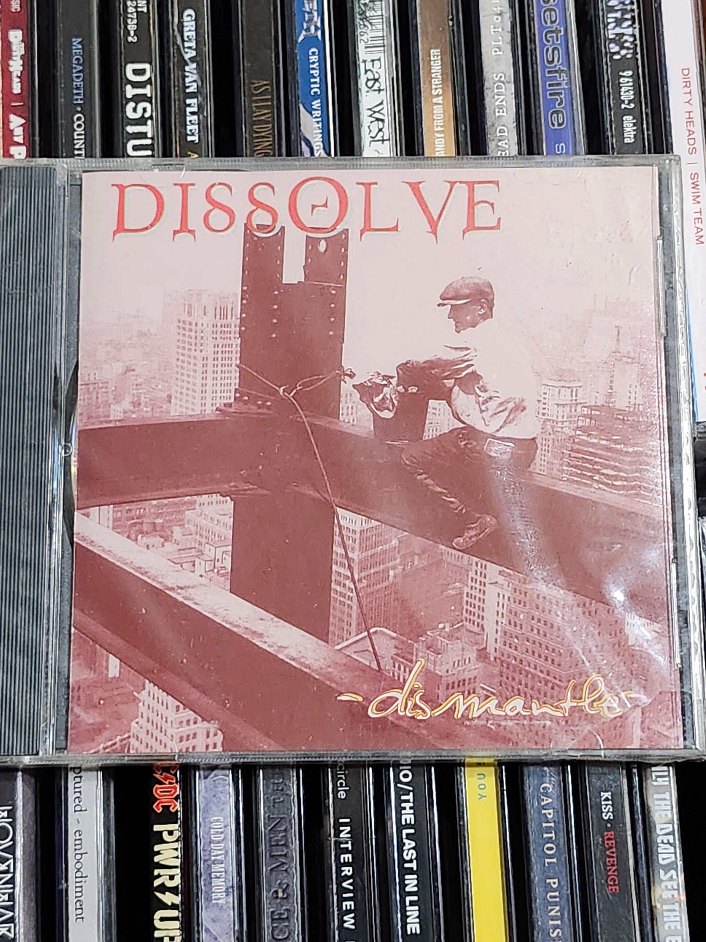 Dissolve Dismantle CD New Rare HTF OOP Metal Hardcore