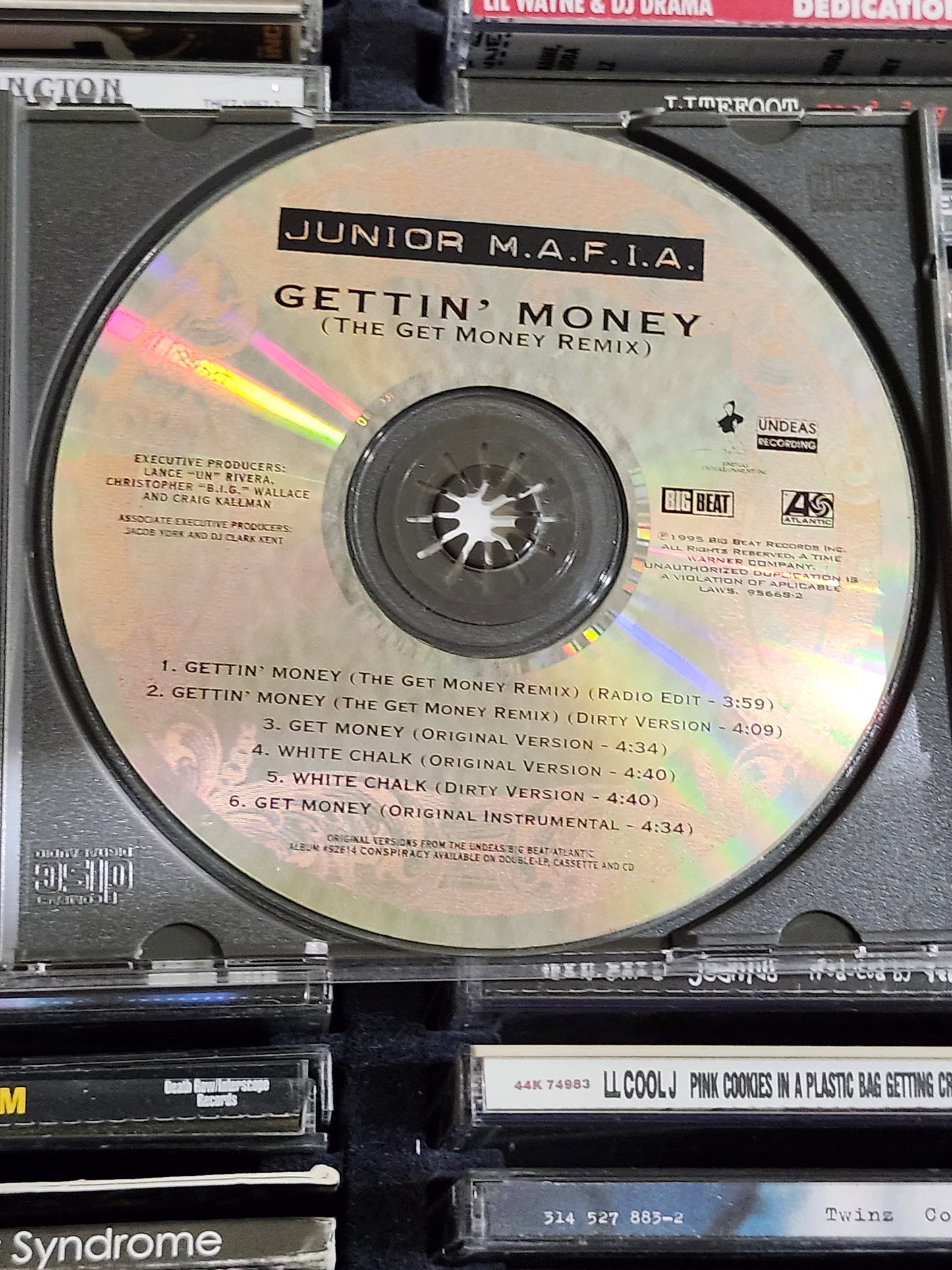 Junior M.A.F.I.A Get Money: The Remix   CD Mafia Notorious B.I.G Lil Kim Bad Boy