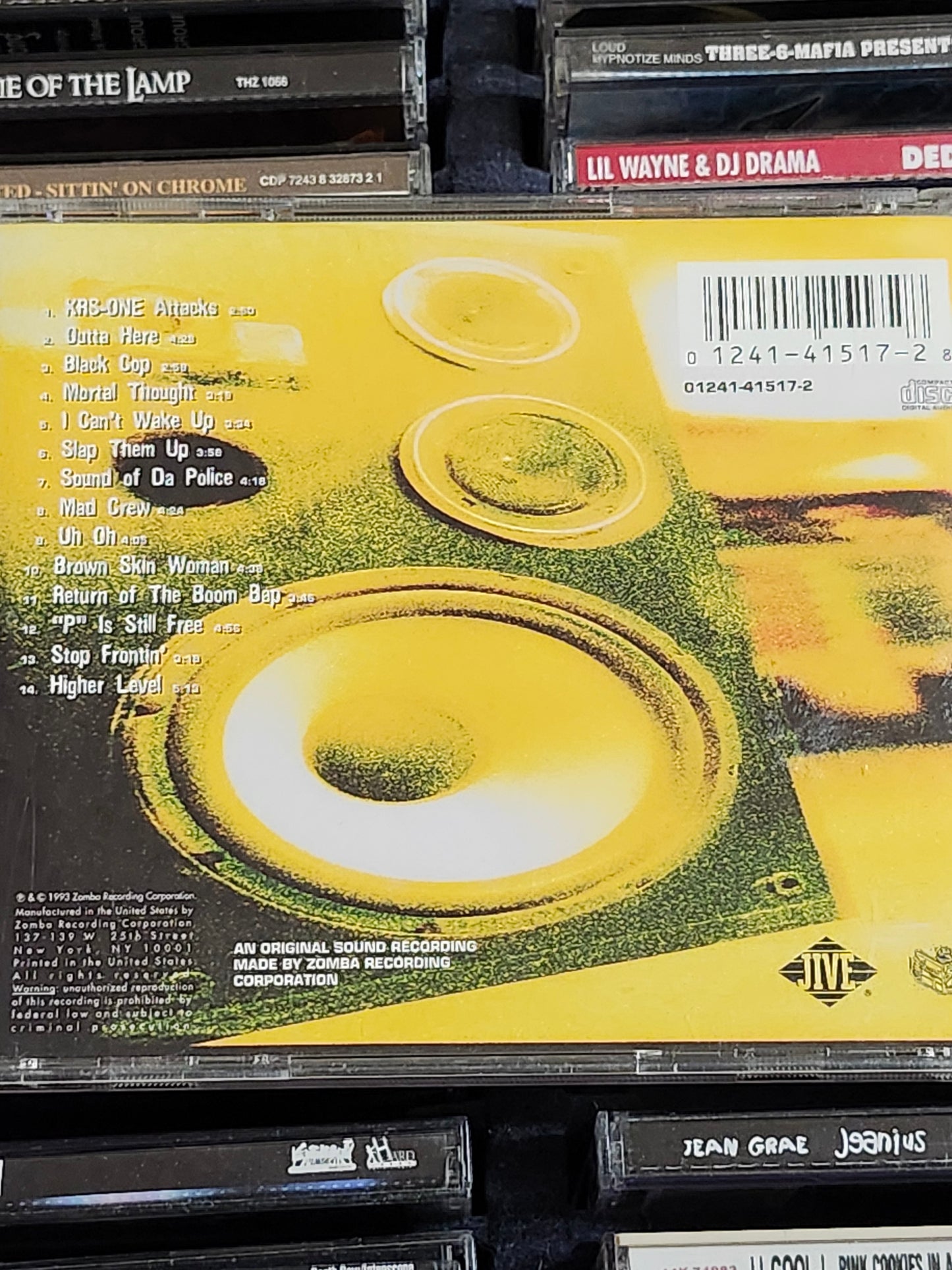 KRS-One : Return of the Boom Bap CD
